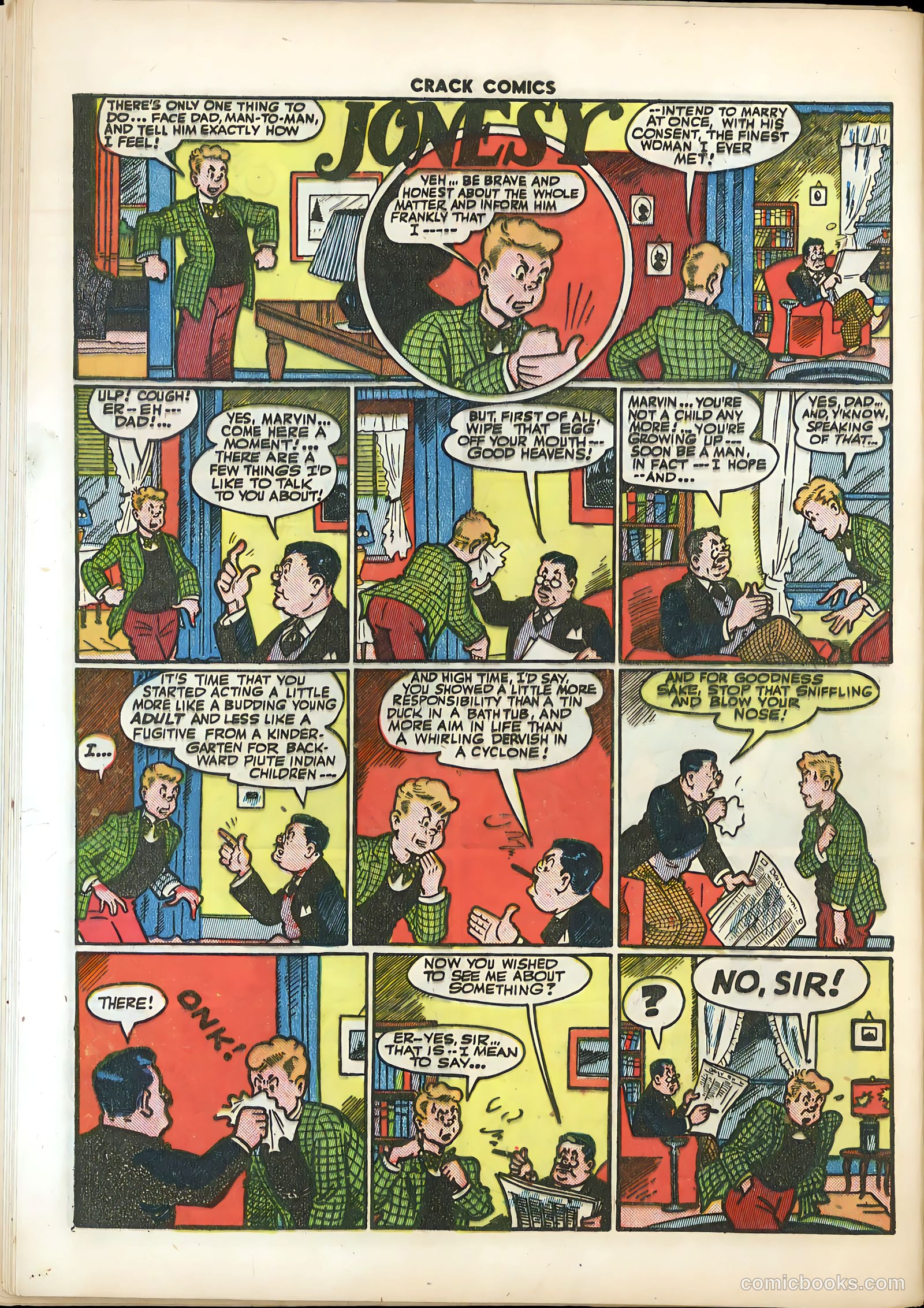 Crack Comics #36 — page 50 of 60