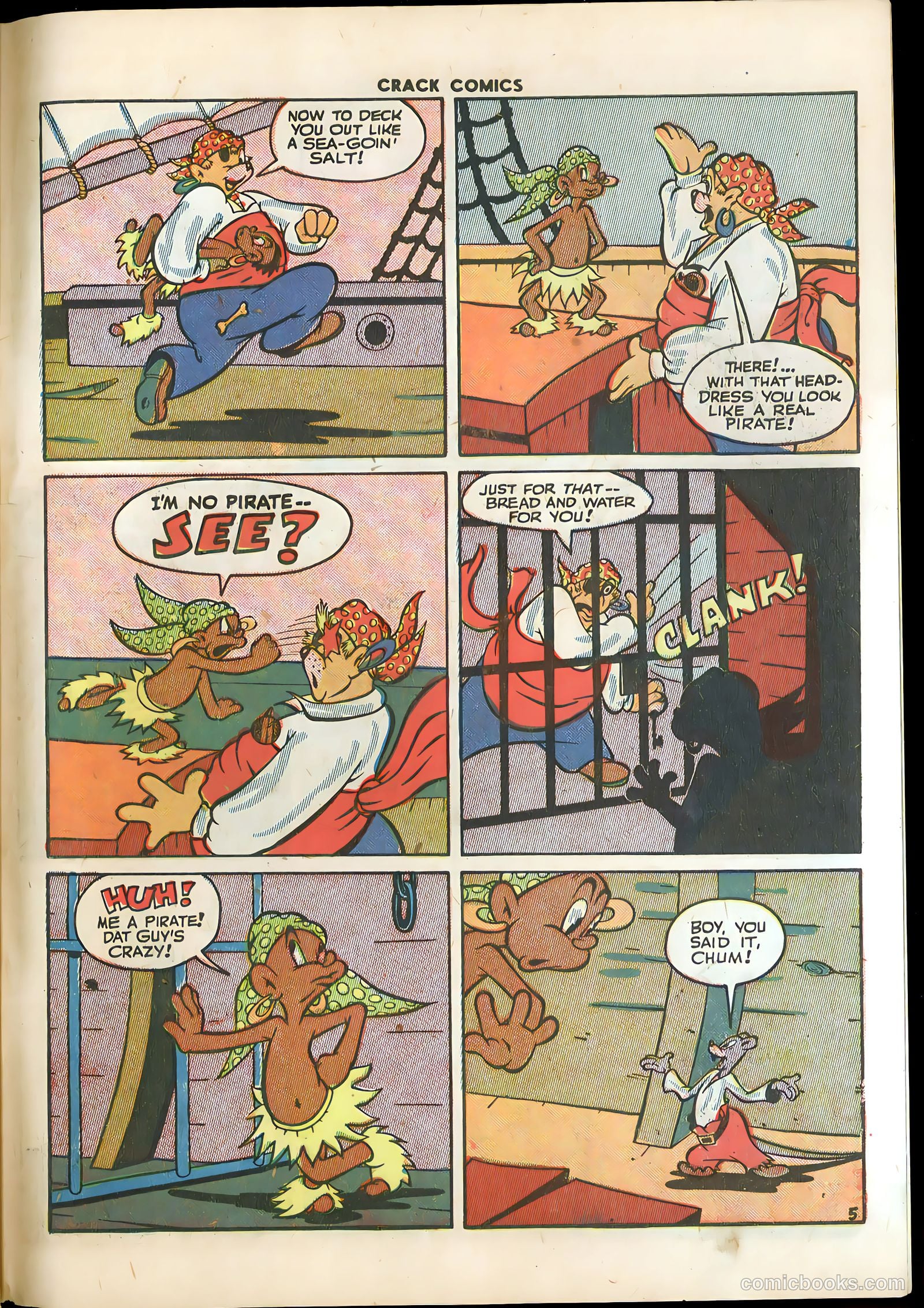 Crack Comics #36 — page 55 of 60