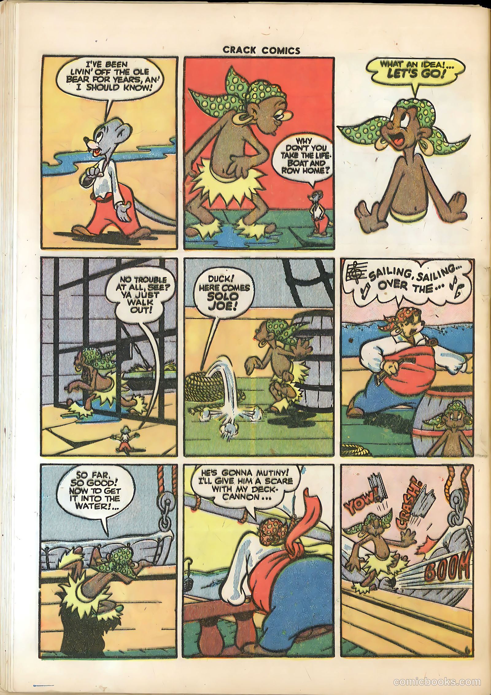 Crack Comics #36 — page 56 of 60