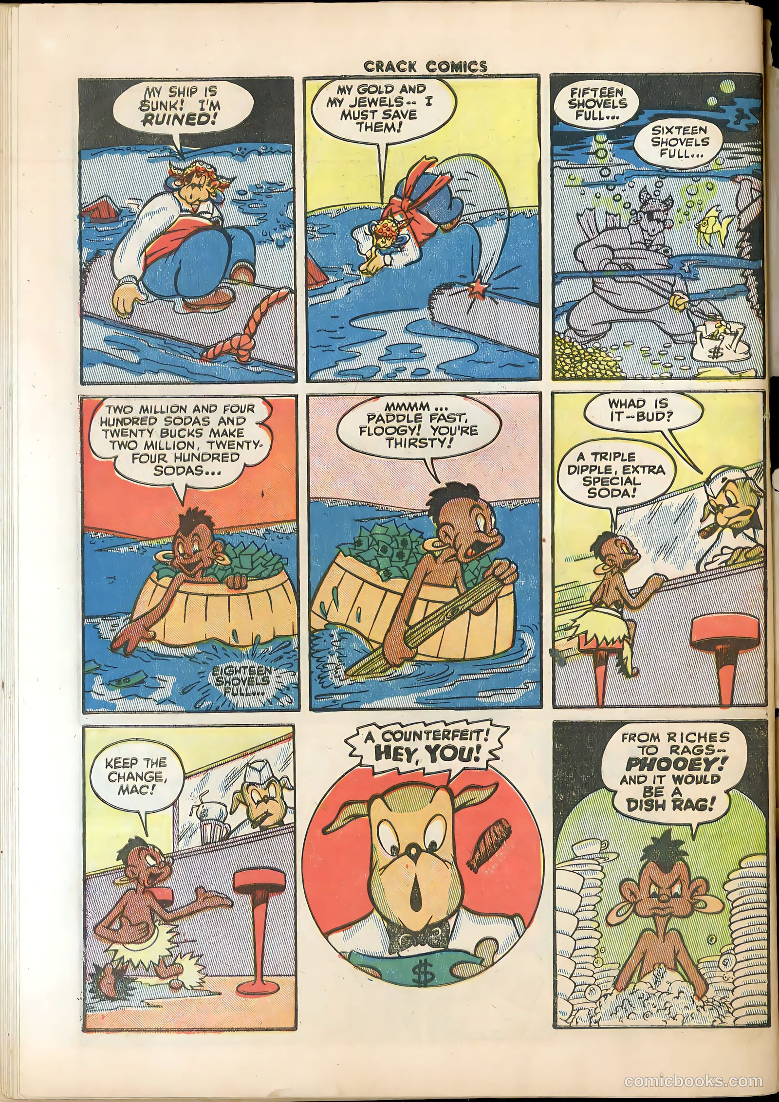 Crack Comics #36 — page 58 of 60