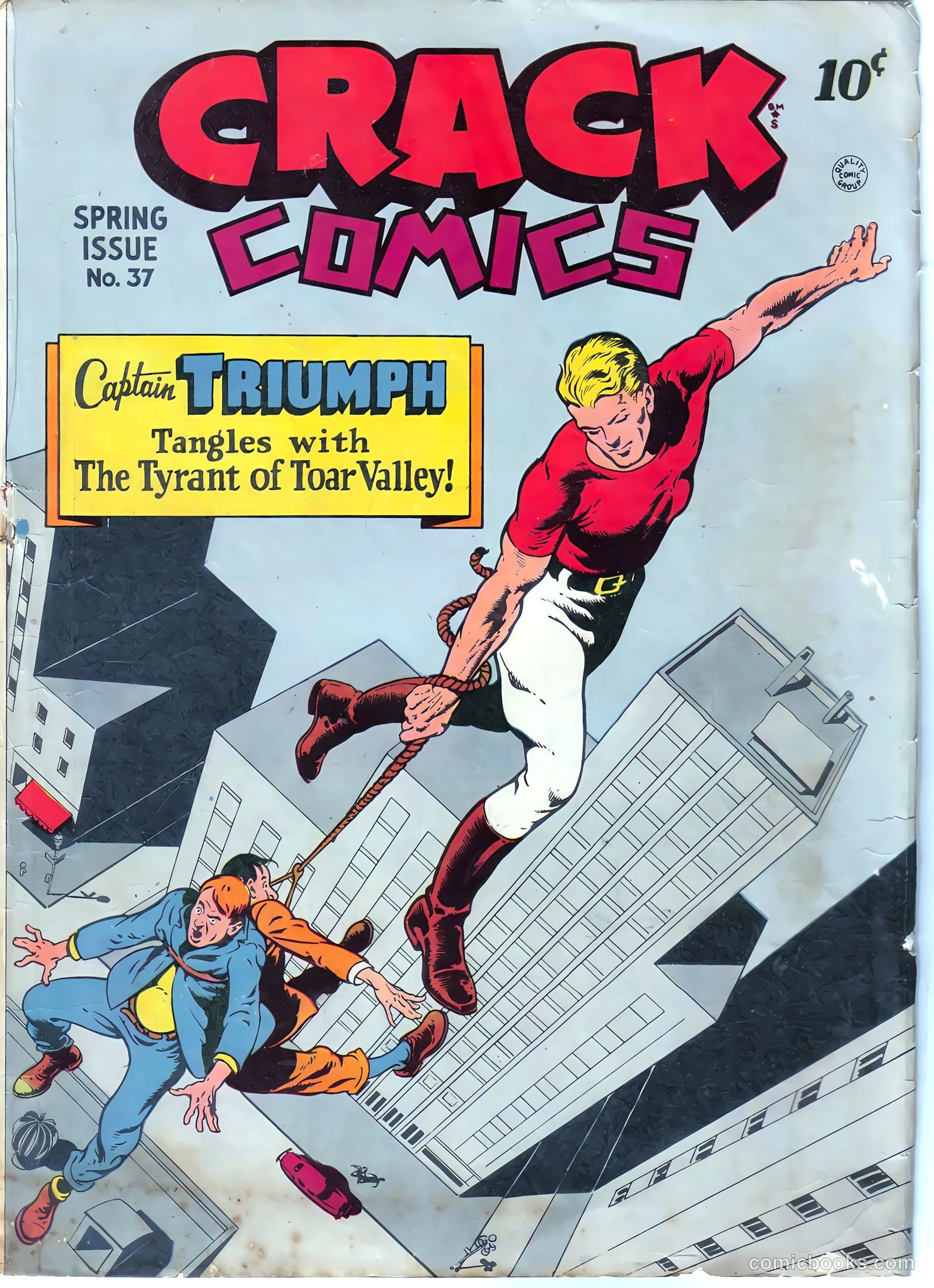 Crack Comics #37 — page 1 of 60