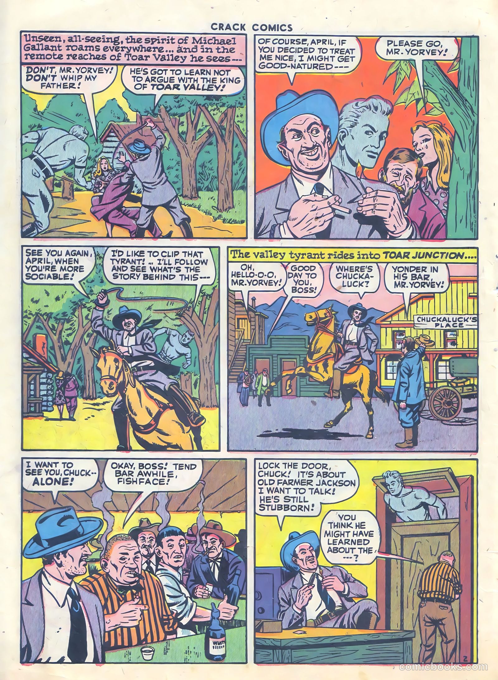 Crack Comics #37 — page 4 of 60