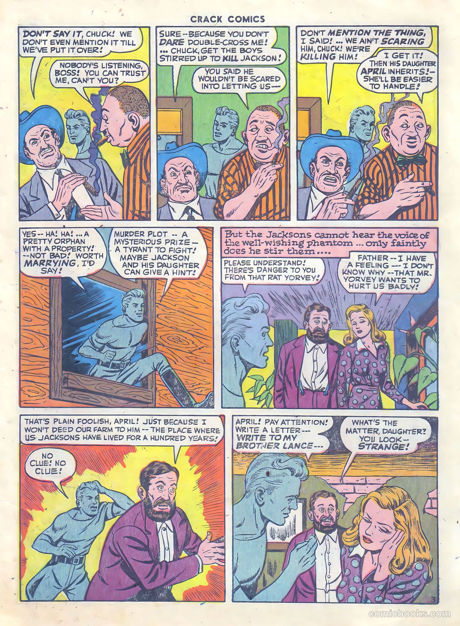 Crack Comics #37 — page 5 of 60