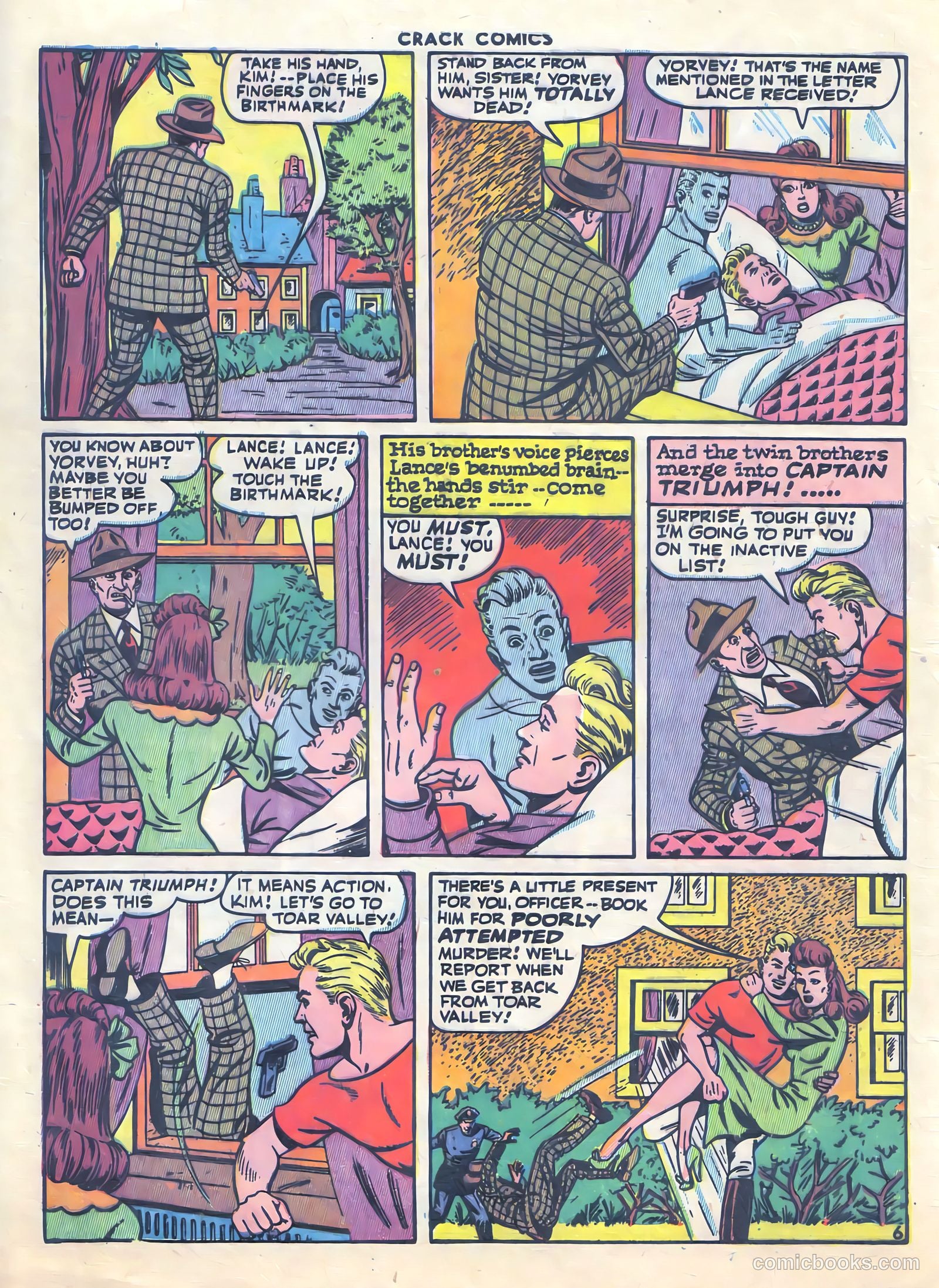 Crack Comics #37 — page 8 of 60