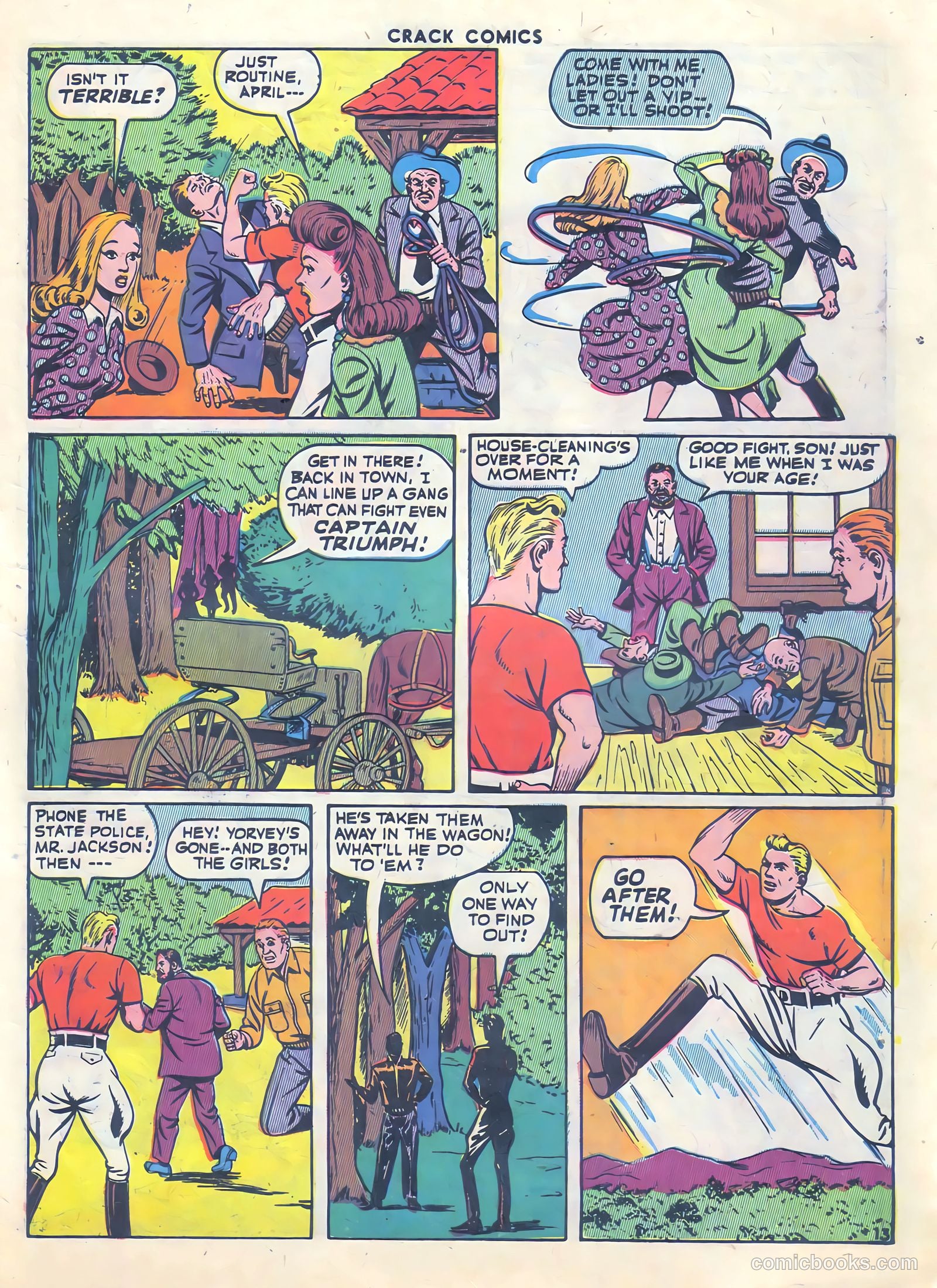 Crack Comics #37 — page 15 of 60