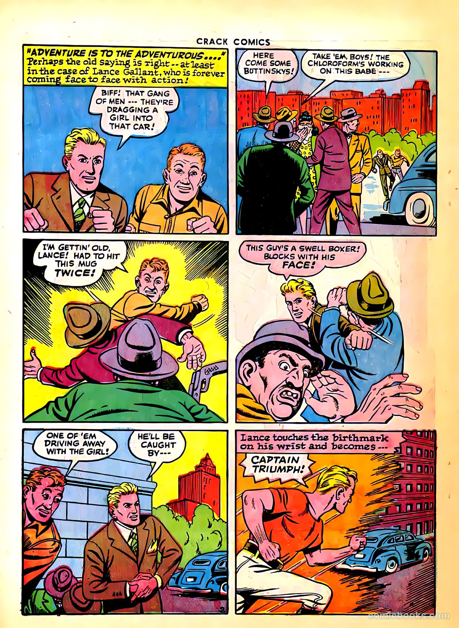 Crack Comics #38 — page 4 of 60