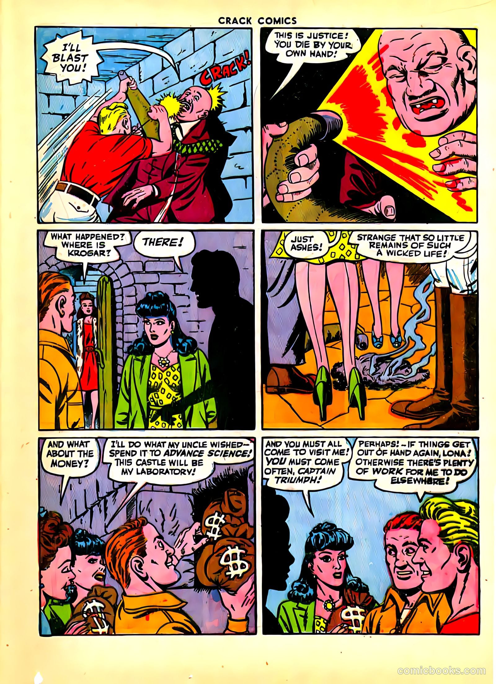 Crack Comics #38 — page 17 of 60