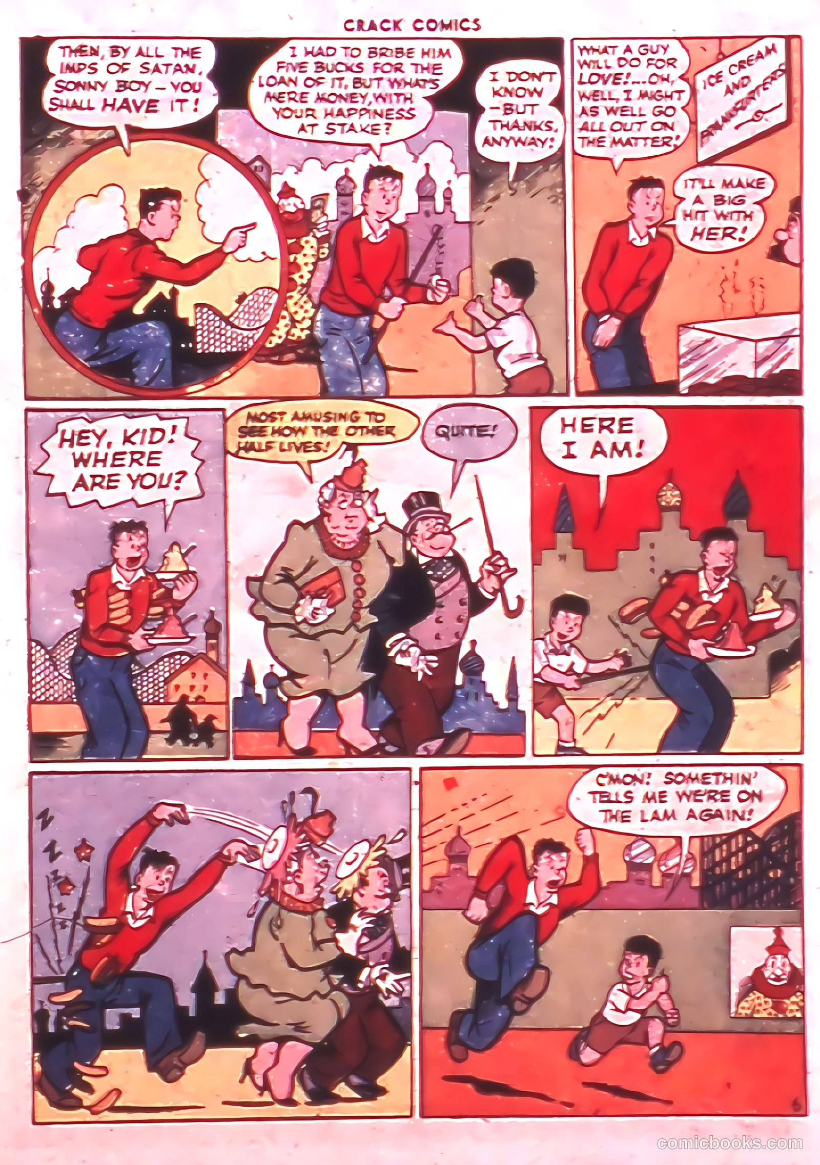 Crack Comics #39 — page 23 of 60