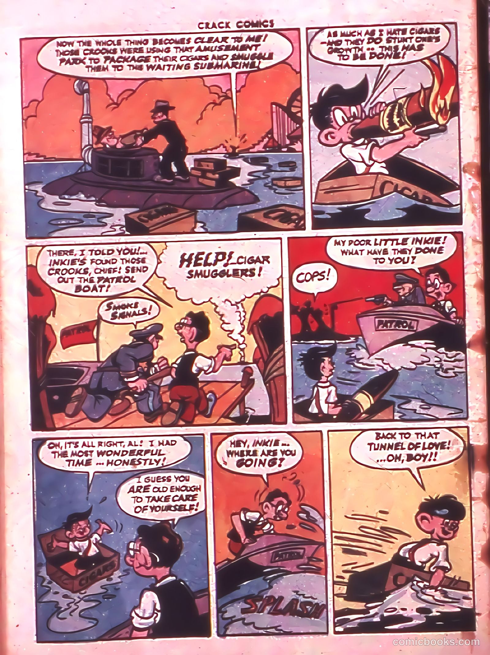 Crack Comics #39 — page 58 of 60