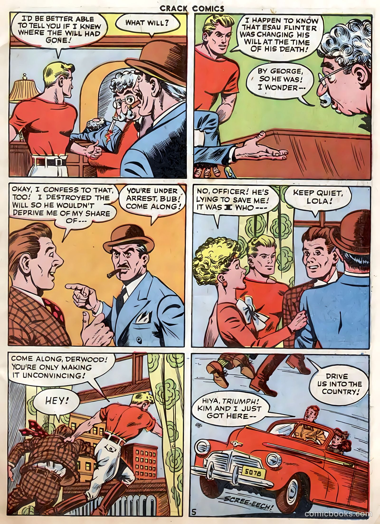 Crack Comics #40 — page 7 of 60