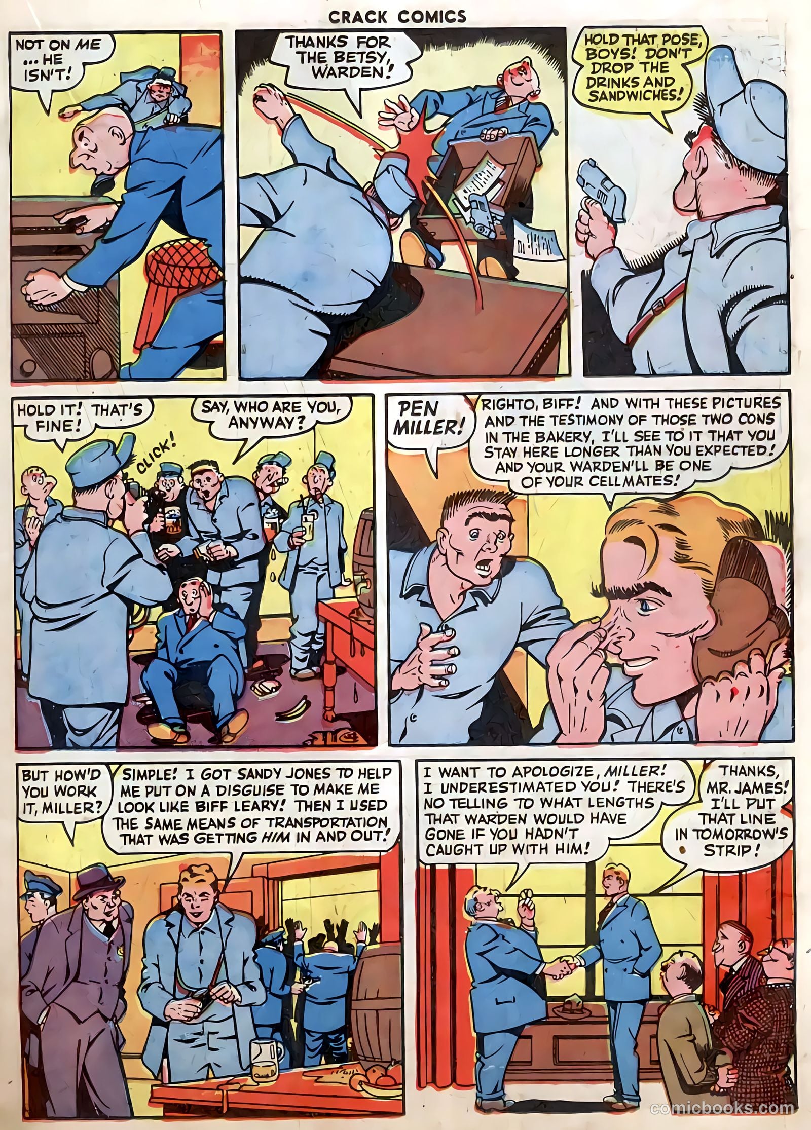 Crack Comics #40 — page 23 of 60