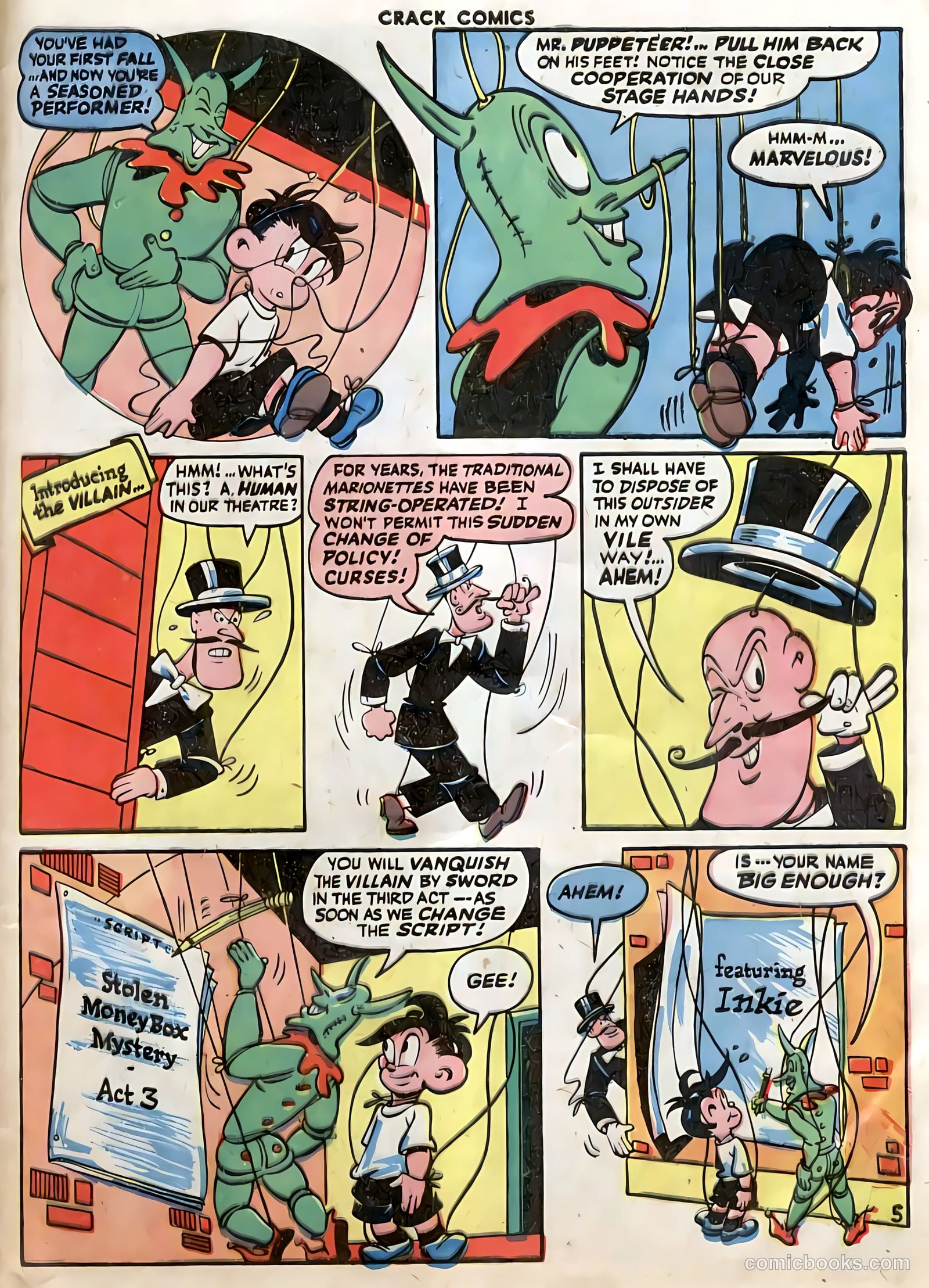 Crack Comics #40 — page 55 of 60