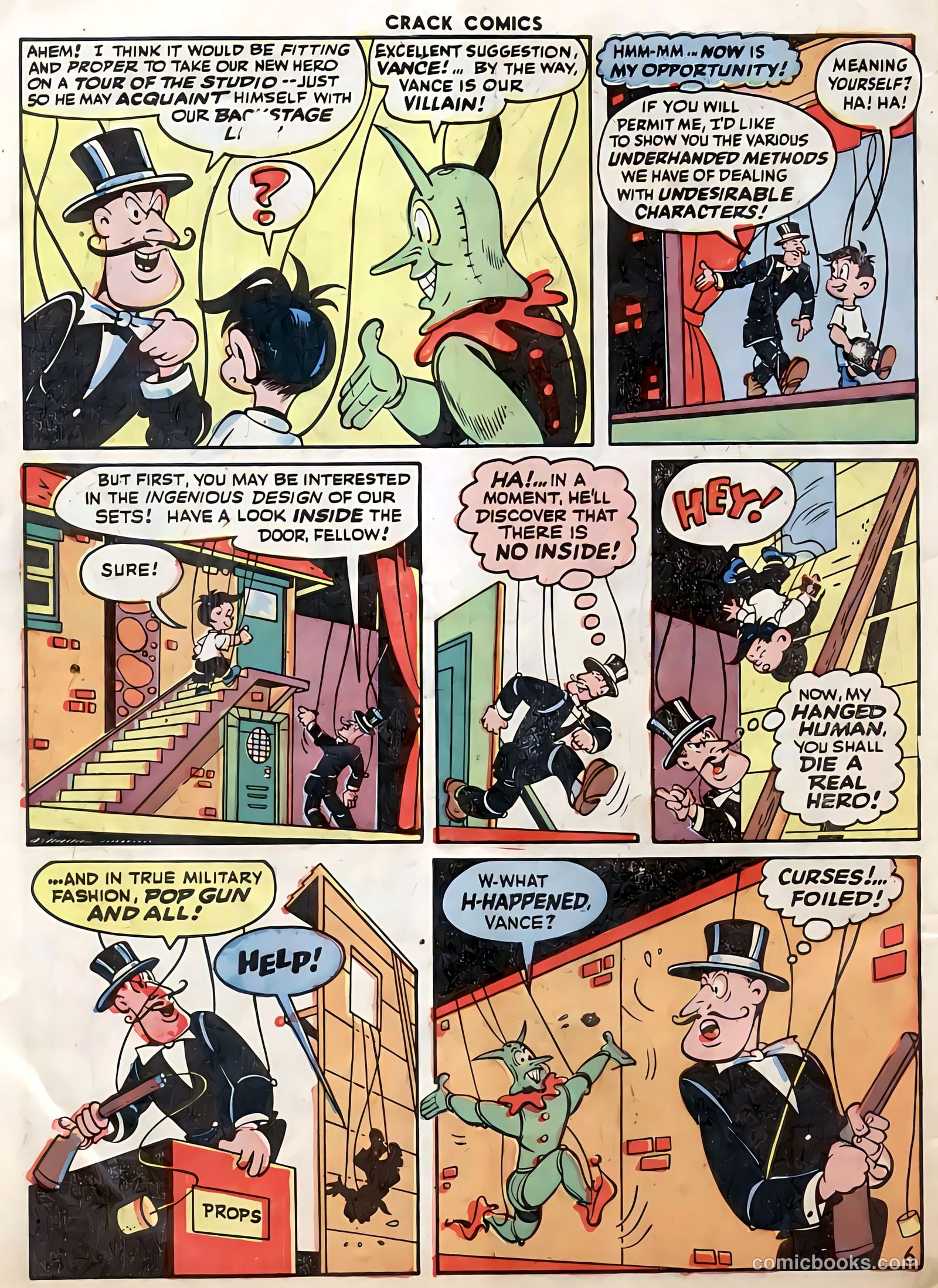 Crack Comics #40 — page 56 of 60