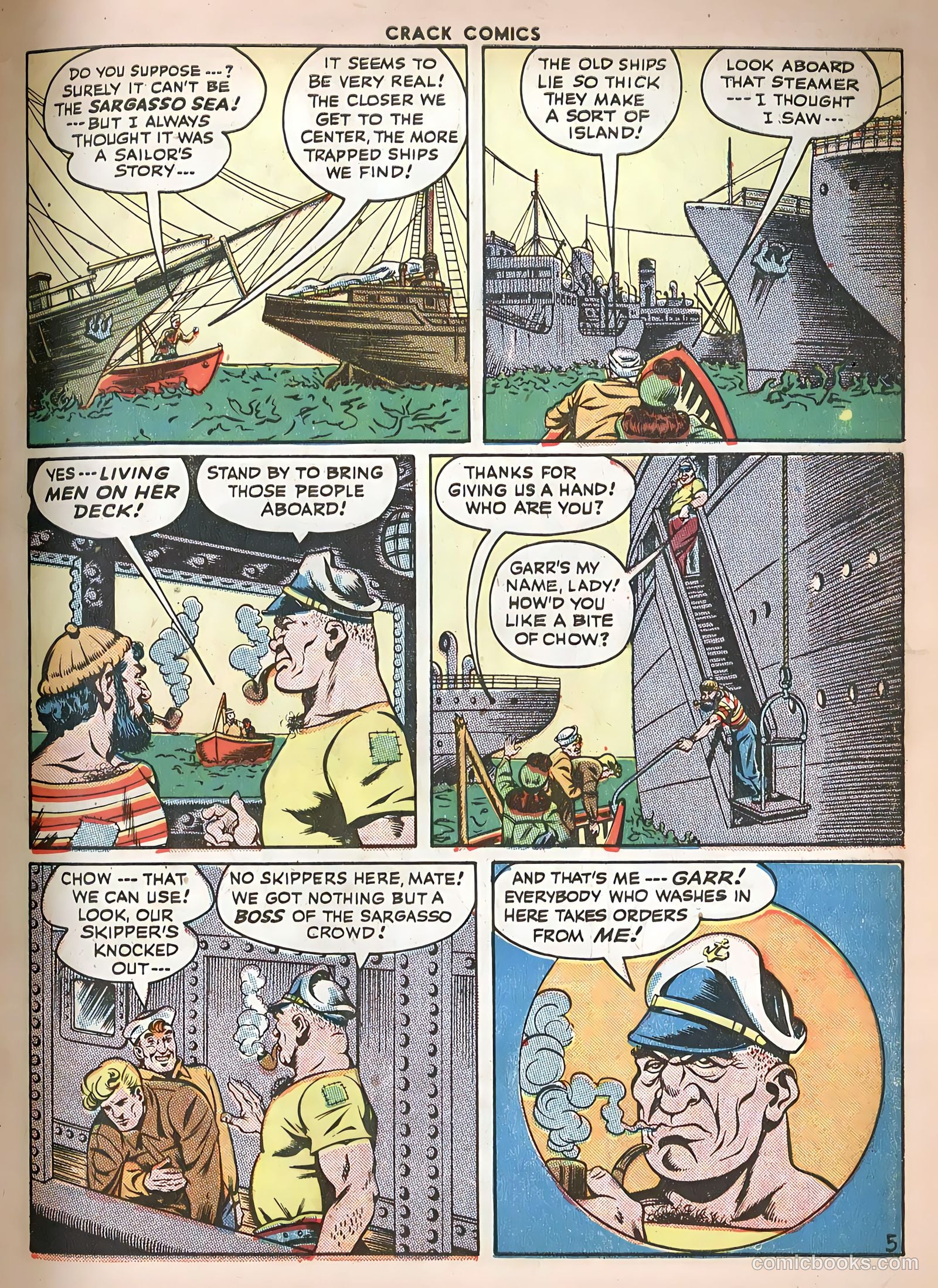 Crack Comics #41 — page 7 of 60