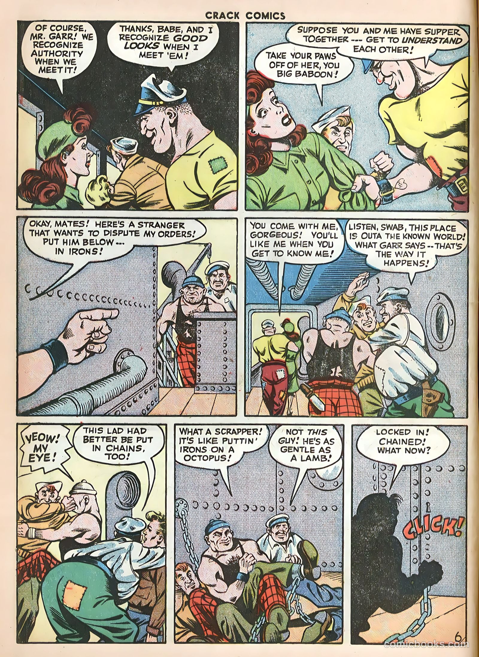 Crack Comics #41 — page 8 of 60