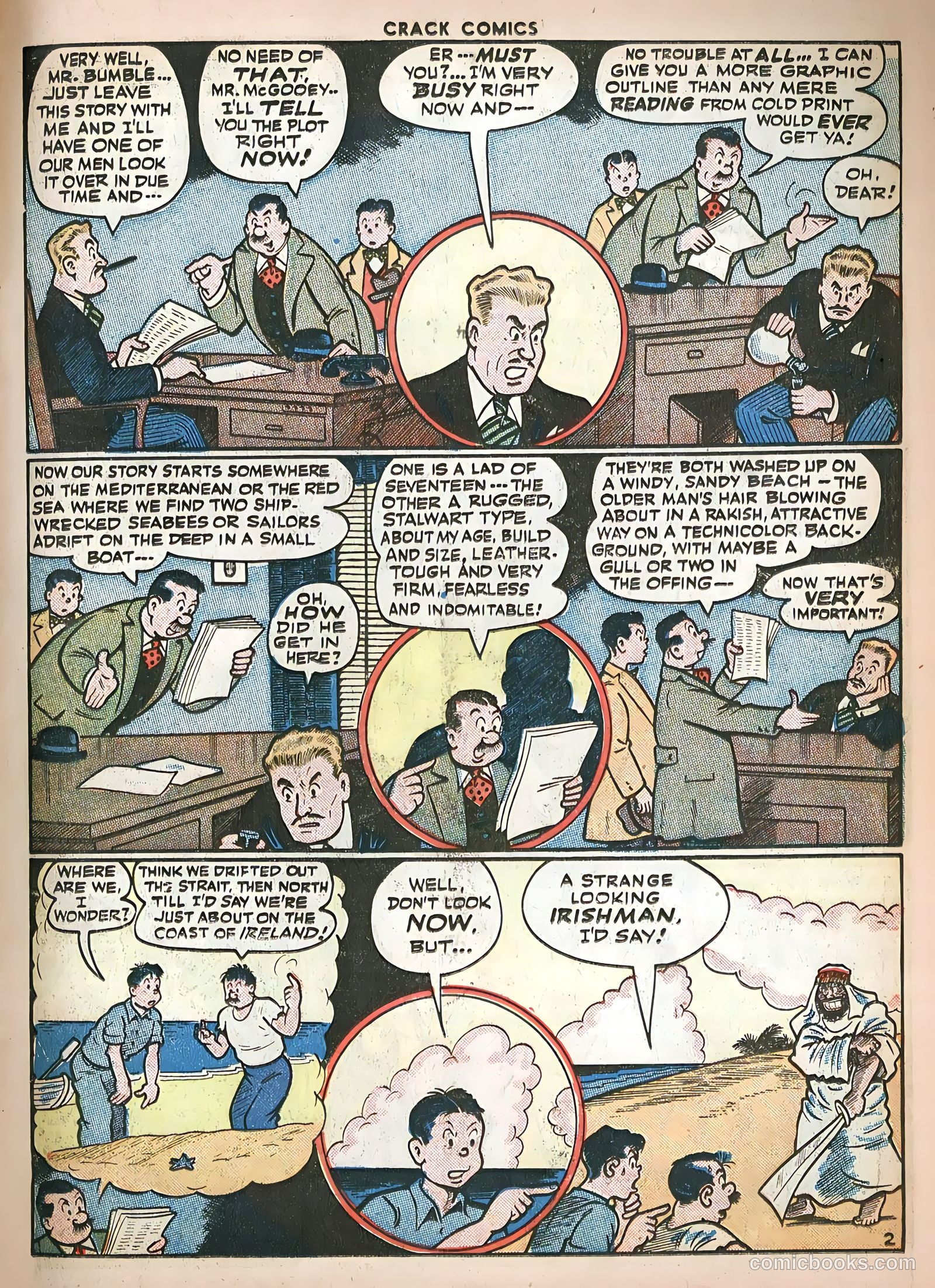 Crack Comics #41 — page 19 of 60