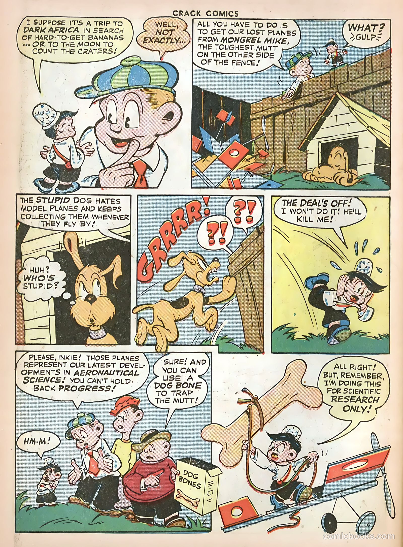 Crack Comics #41 — page 54 of 60