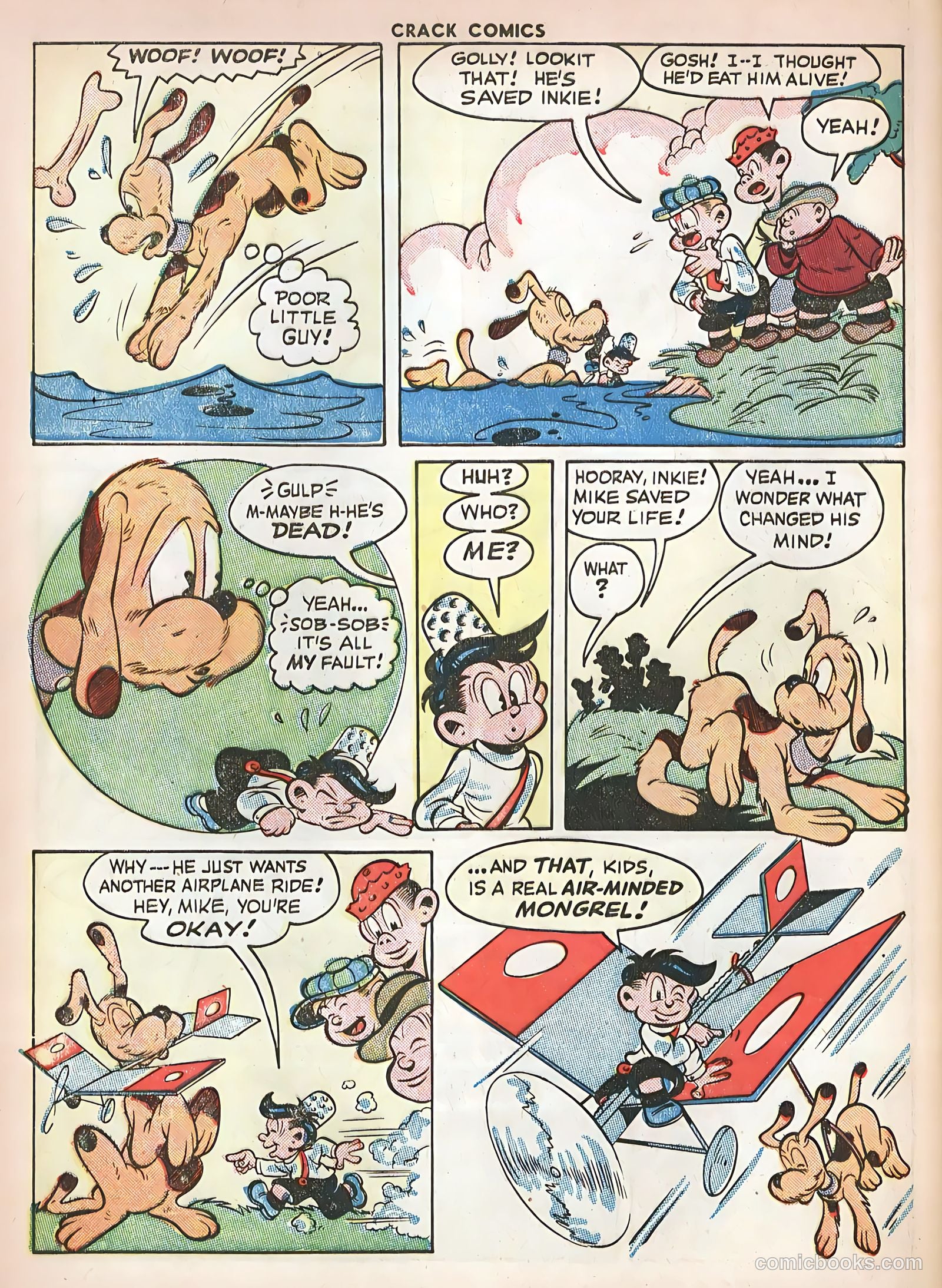 Crack Comics #41 — page 58 of 60