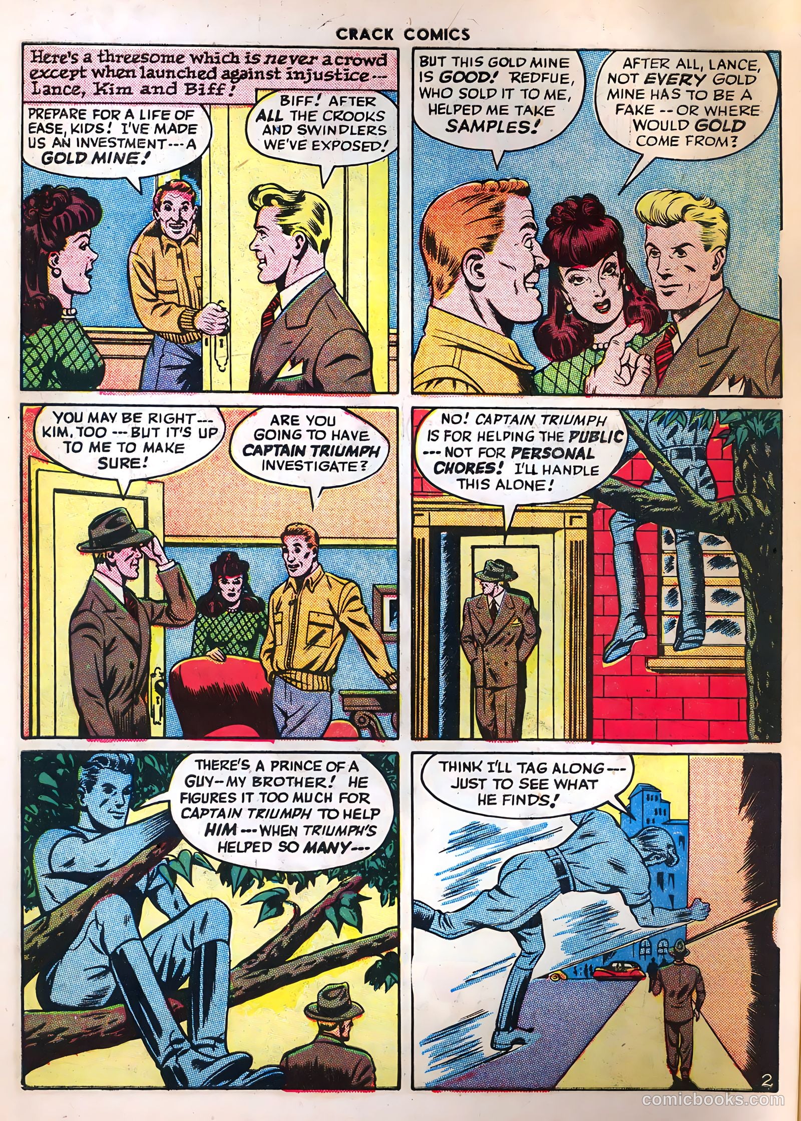 Crack Comics #42 — page 4 of 60