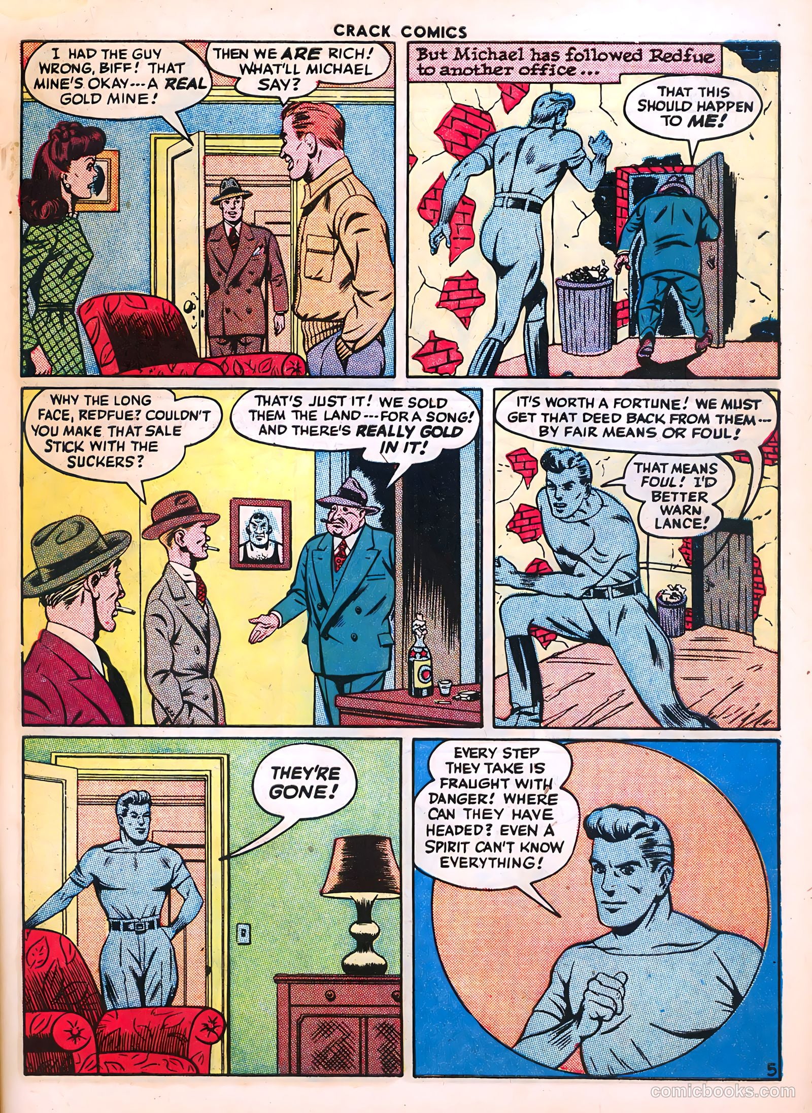 Crack Comics #42 — page 7 of 60