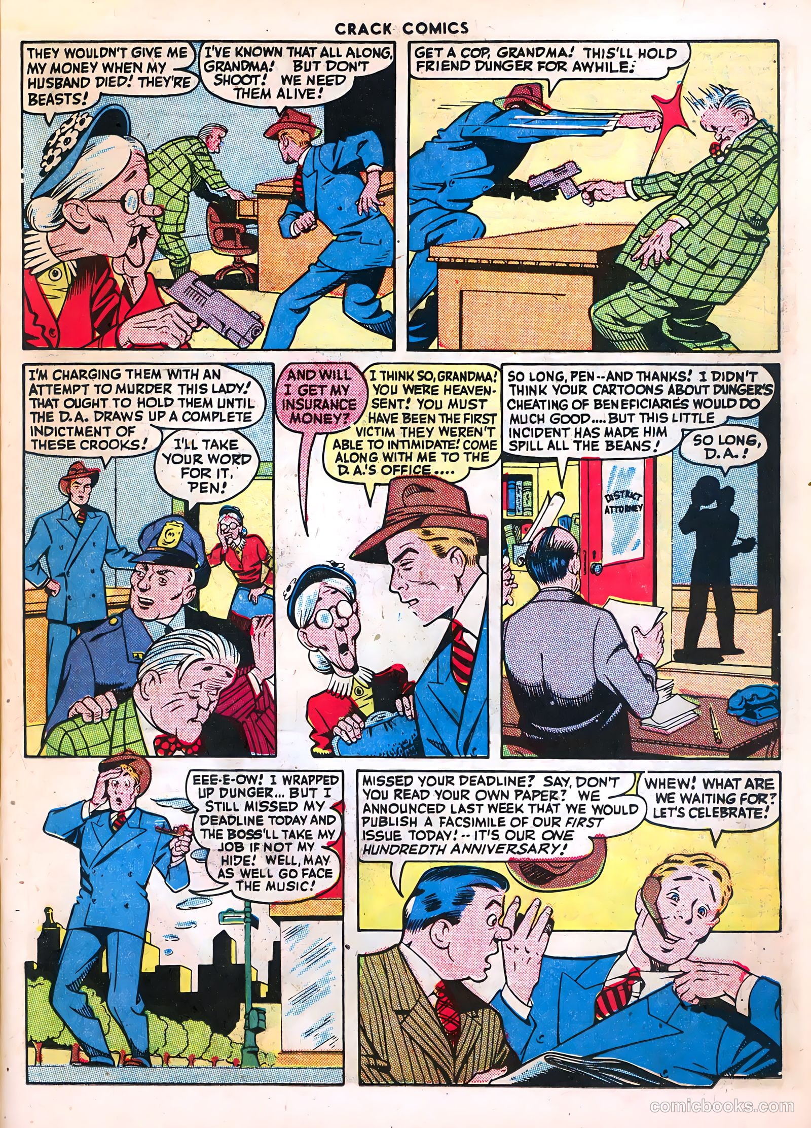 Crack Comics #42 — page 23 of 60