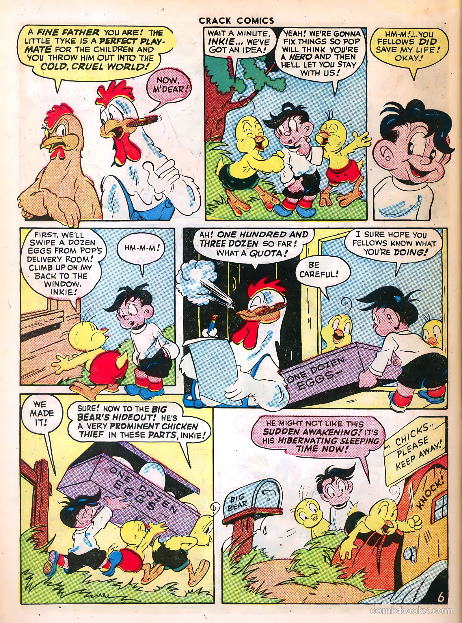 Crack Comics #42 — page 56 of 60