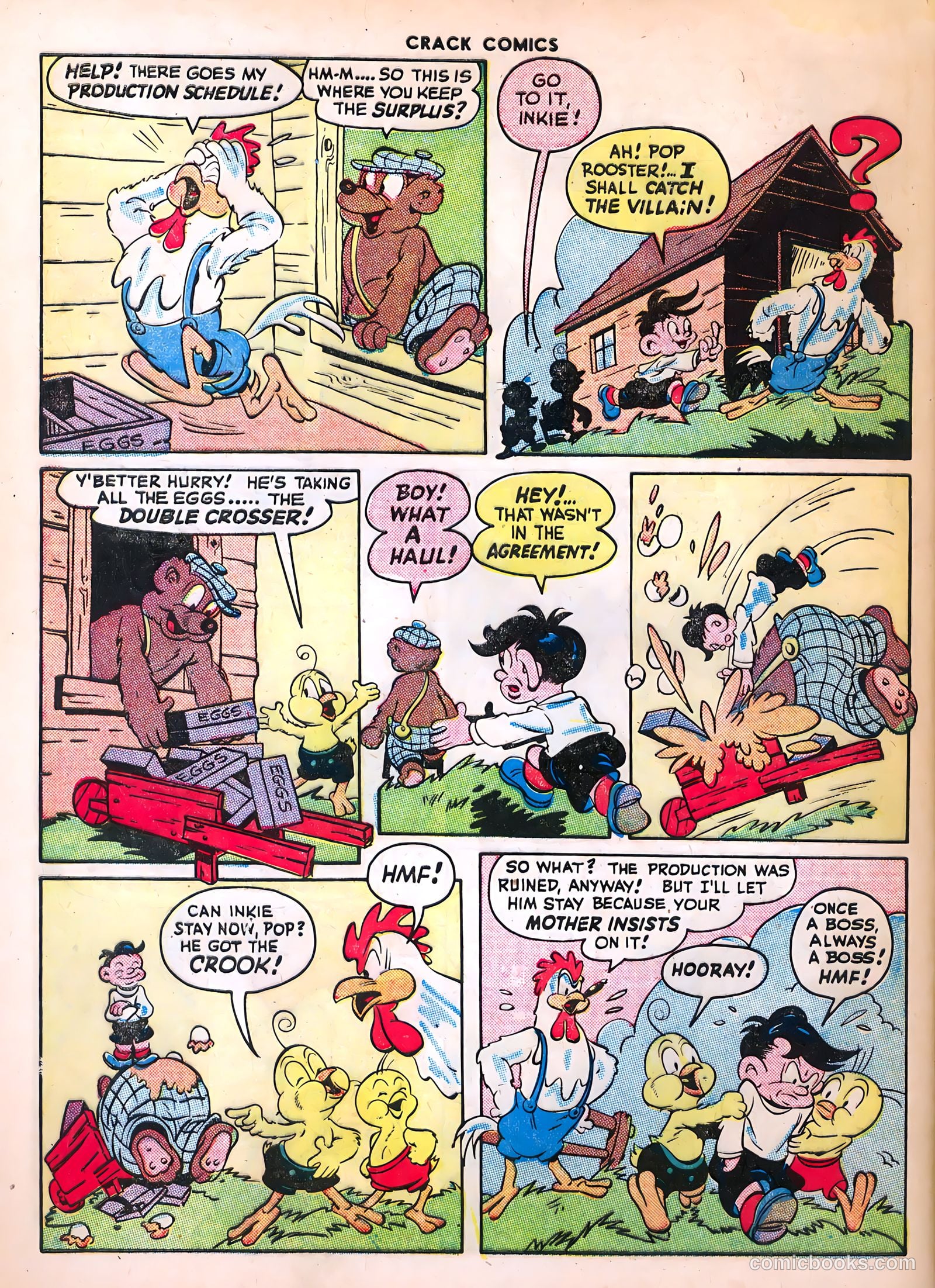 Crack Comics #42 — page 58 of 60