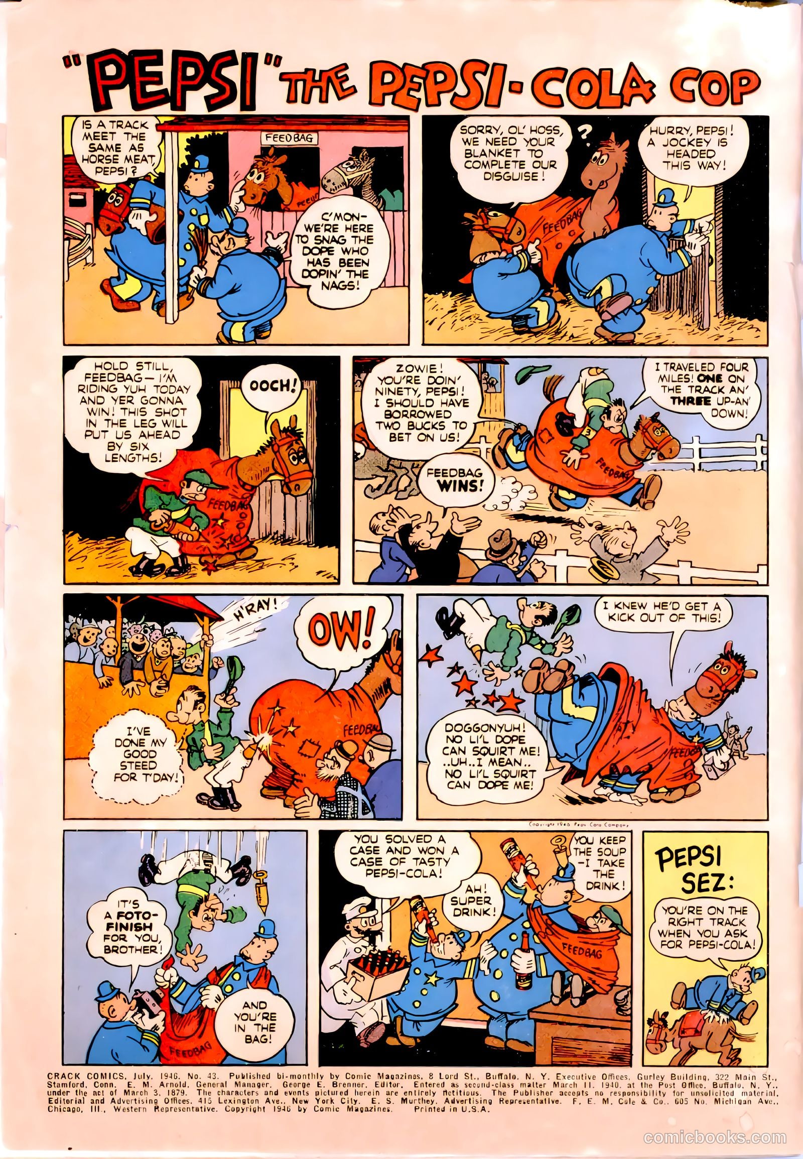 Crack Comics #43 — page 2 of 60
