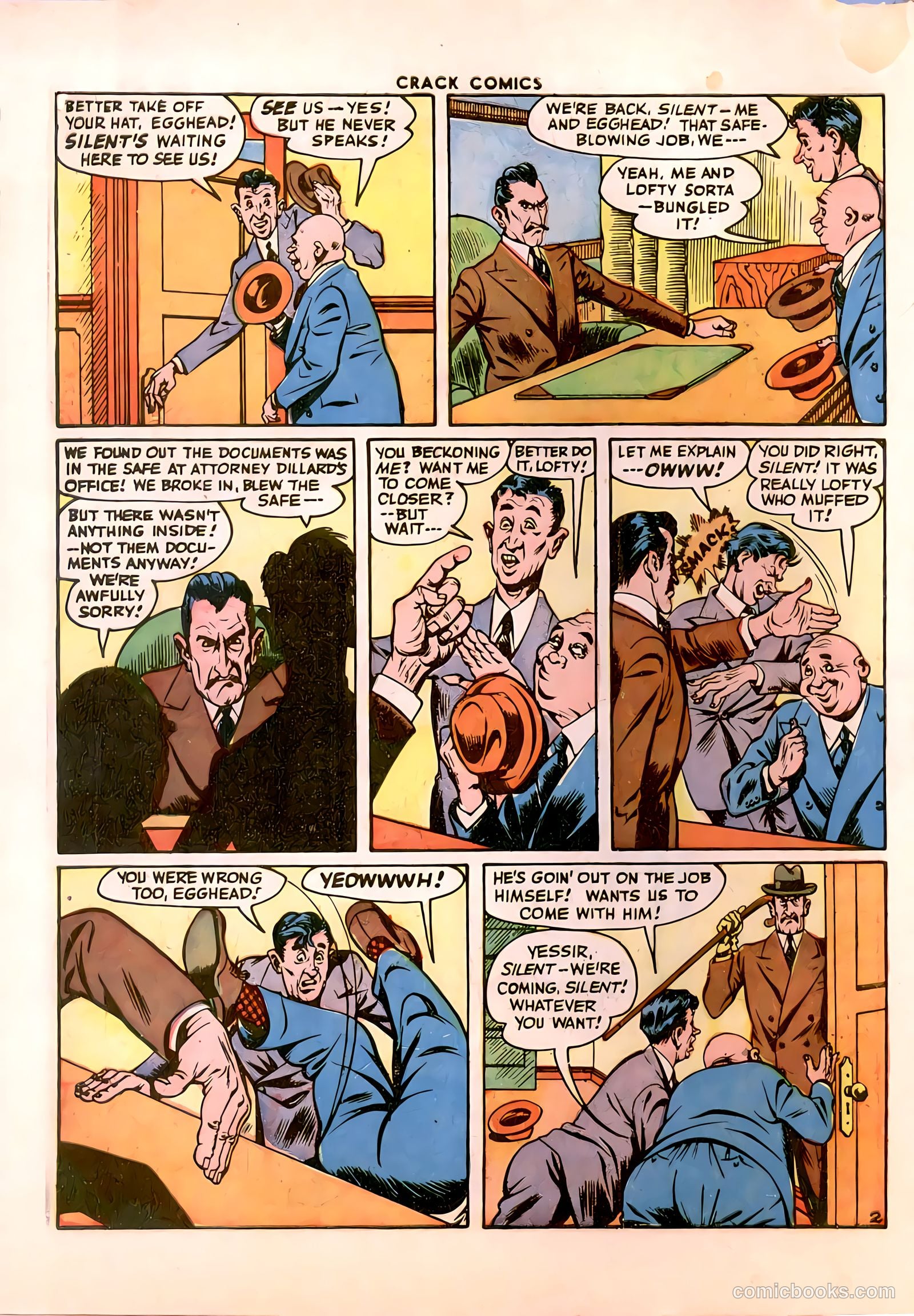 Crack Comics #43 — page 4 of 60