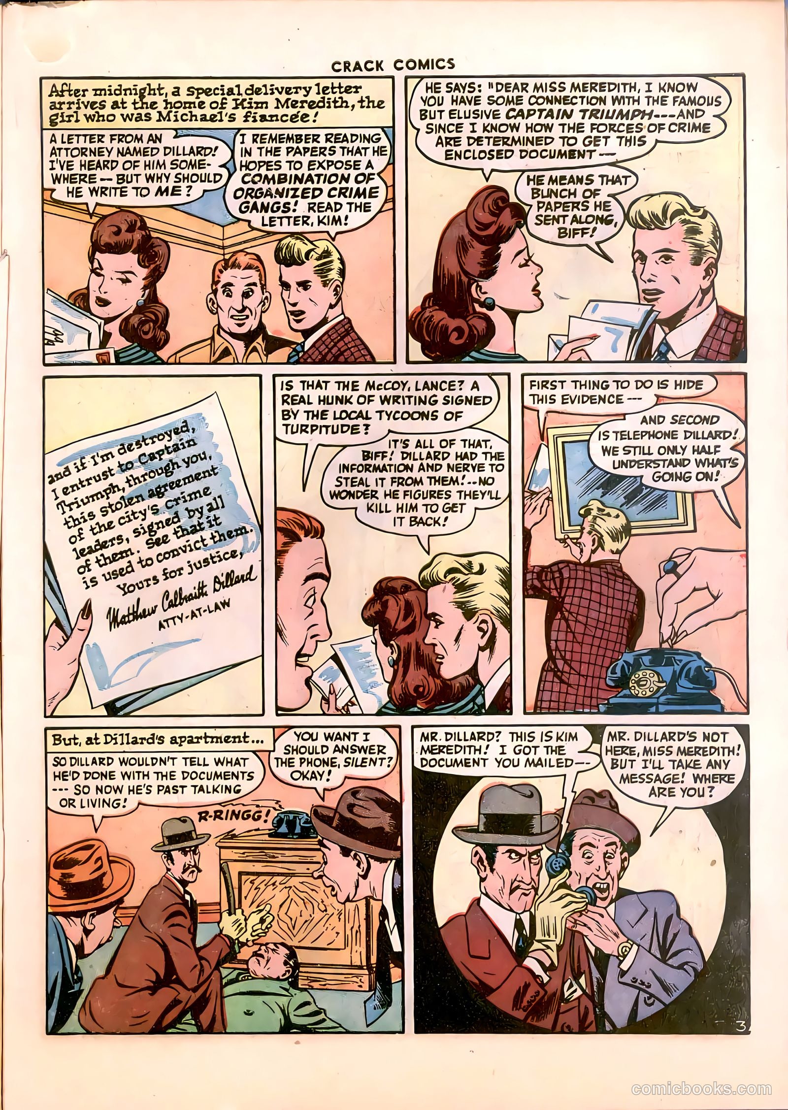 Crack Comics #43 — page 5 of 60
