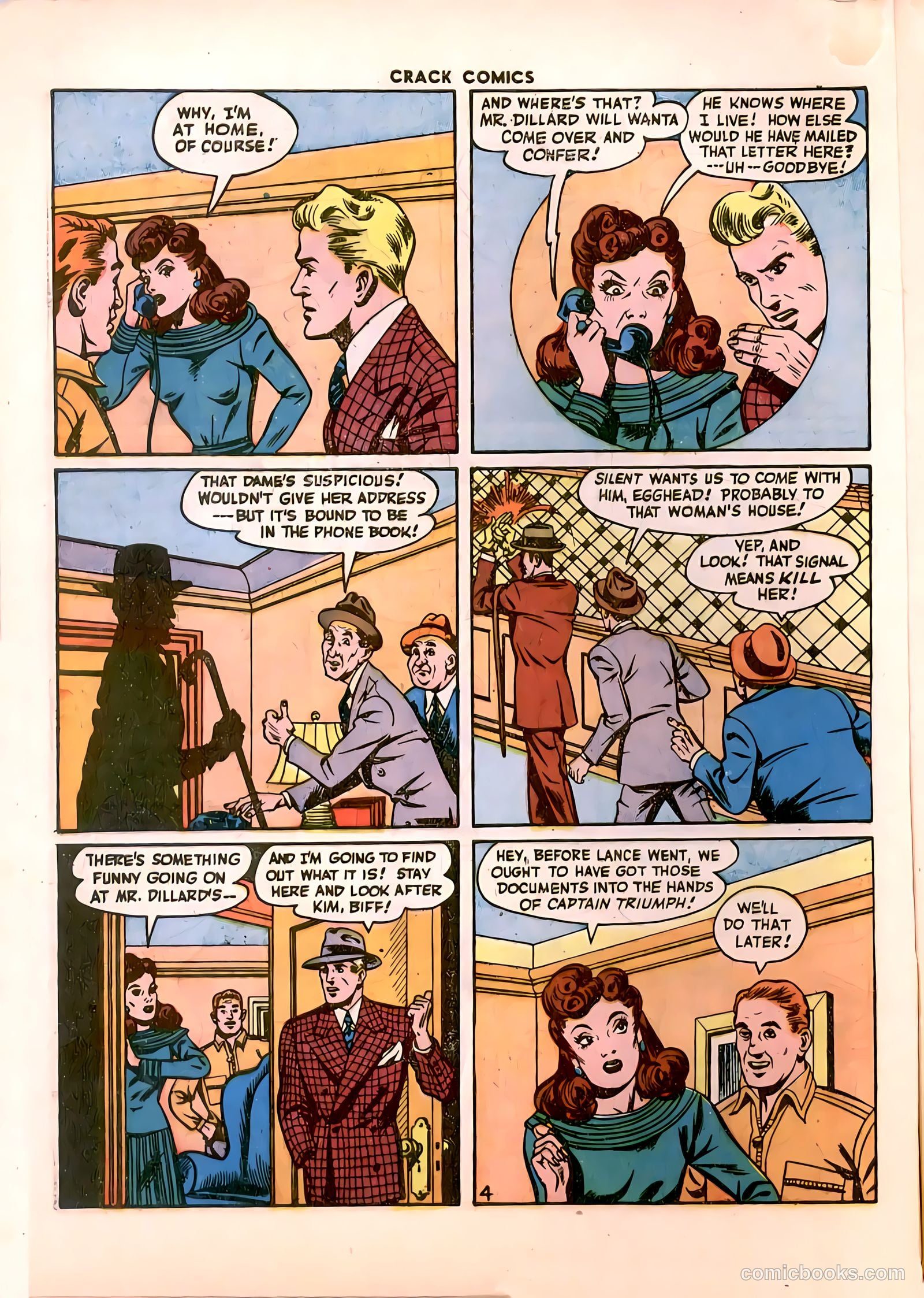 Crack Comics #43 — page 6 of 60