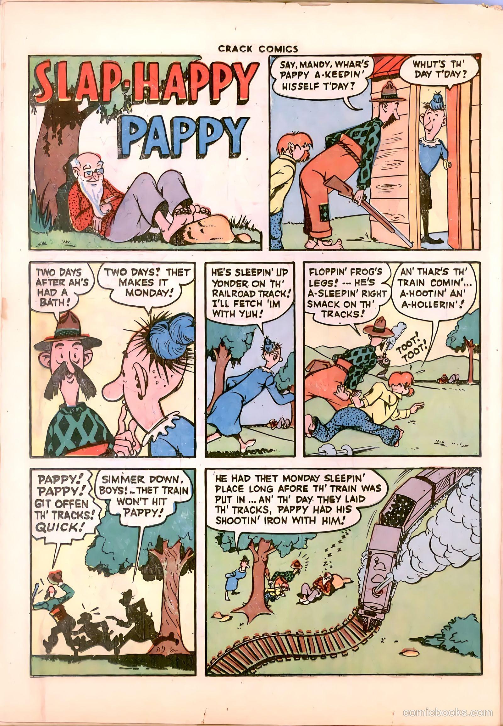Crack Comics #43 — page 36 of 60