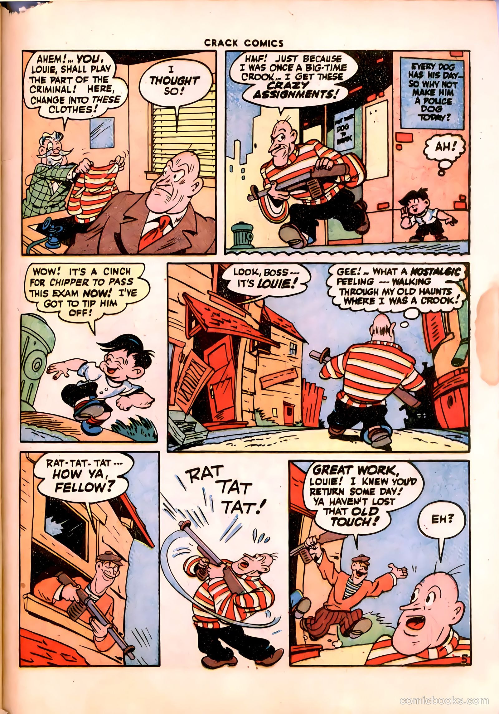 Crack Comics #43 — page 55 of 60