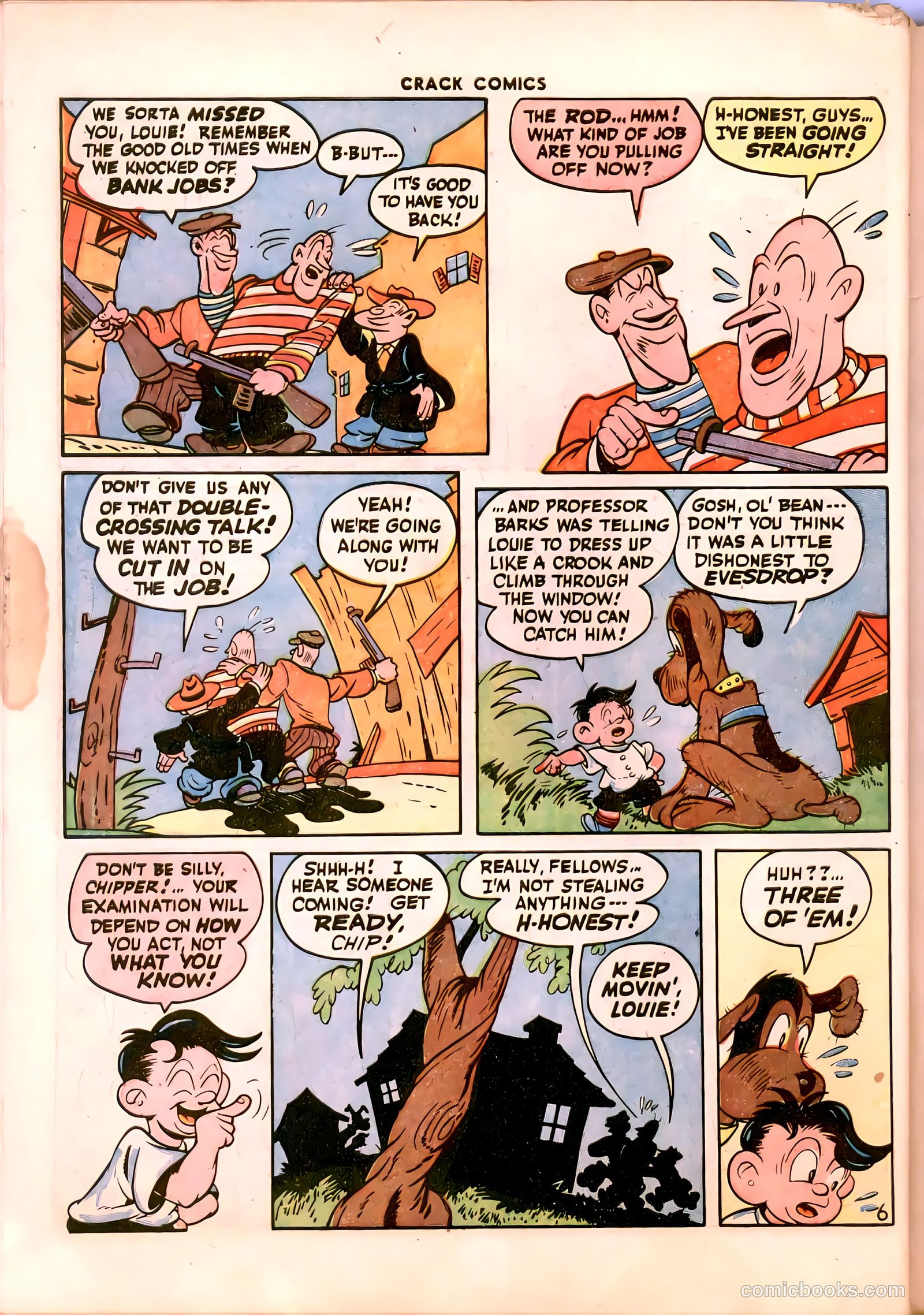 Crack Comics #43 — page 56 of 60