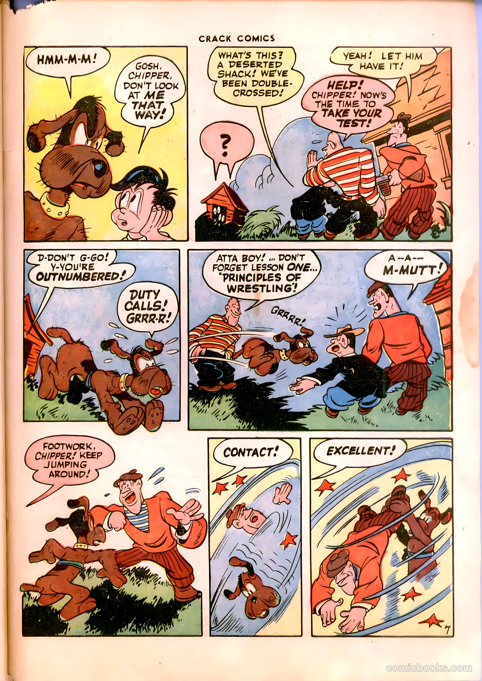 Crack Comics #43 — page 57 of 60