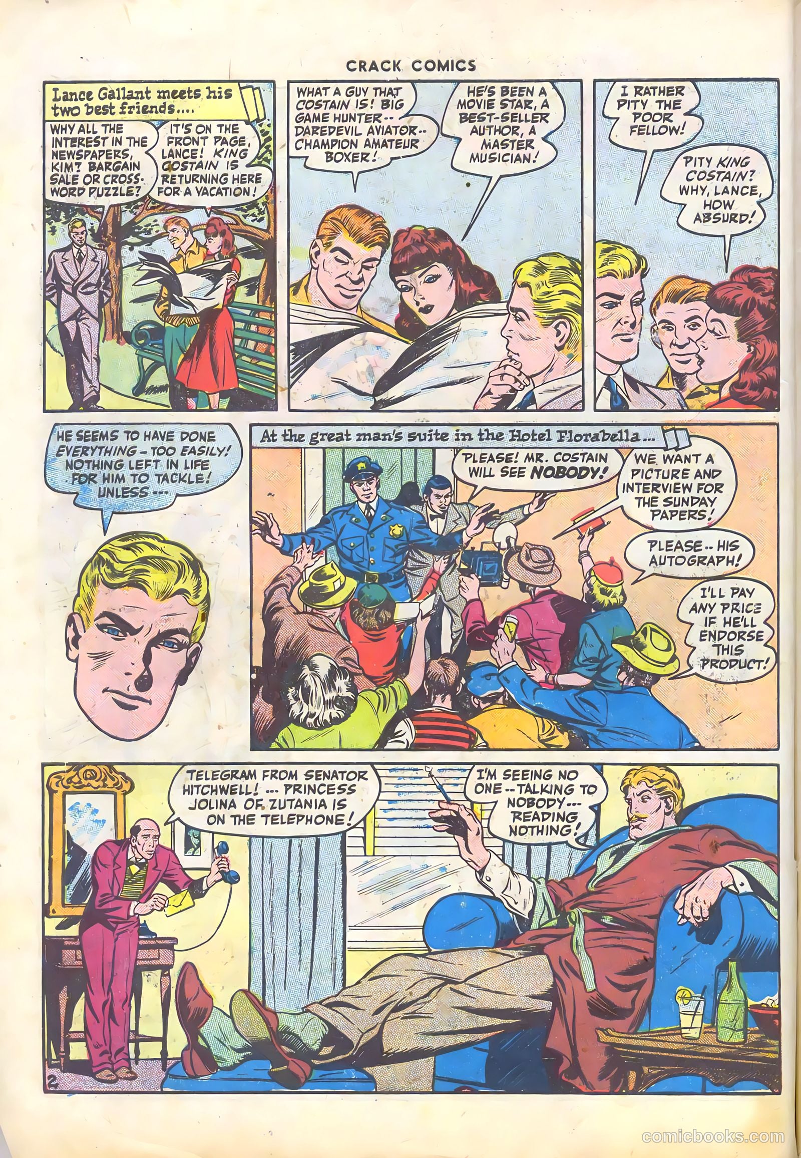 Crack Comics #45 — page 4 of 60