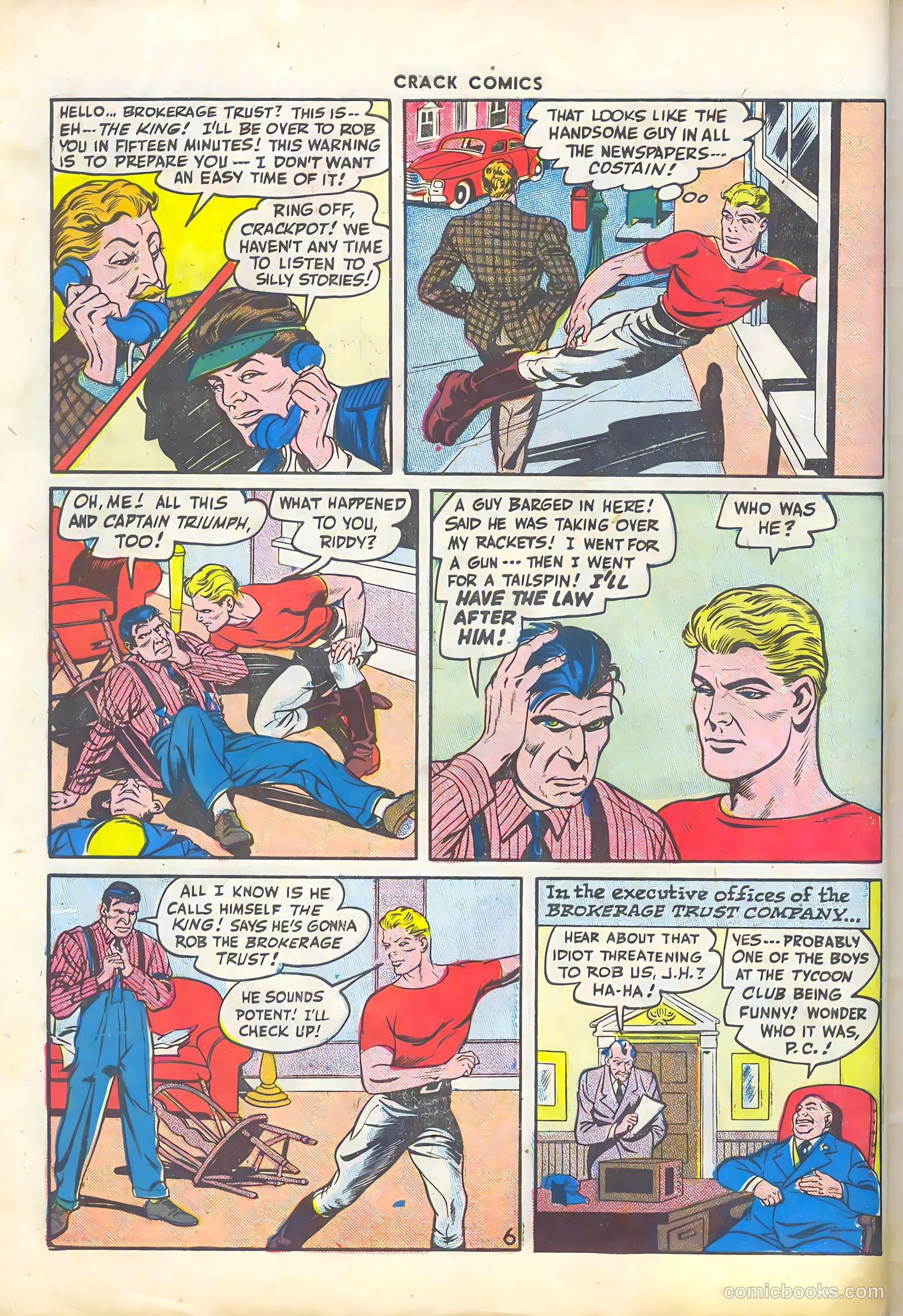 Crack Comics #45 — page 8 of 60