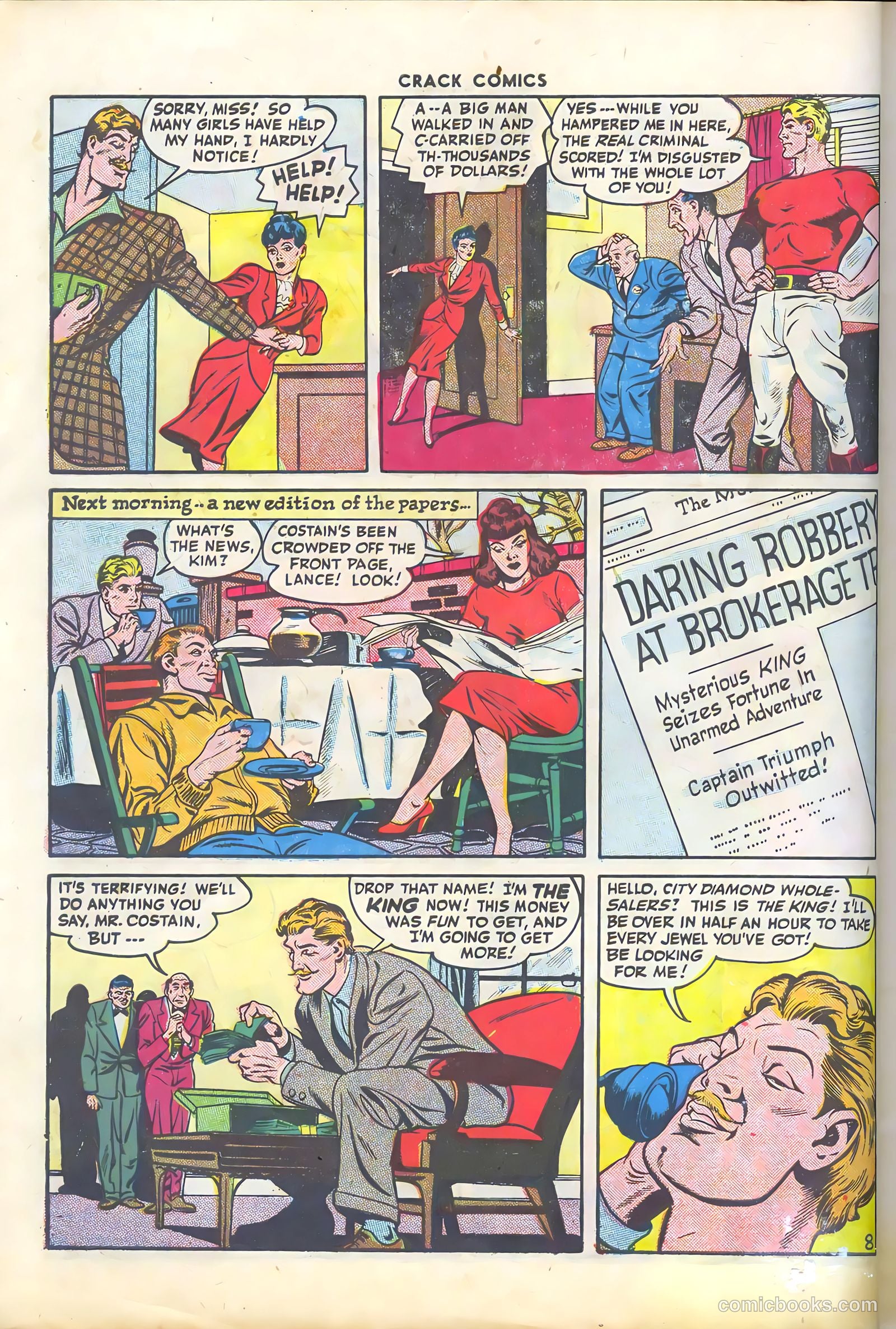 Crack Comics #45 — page 10 of 60