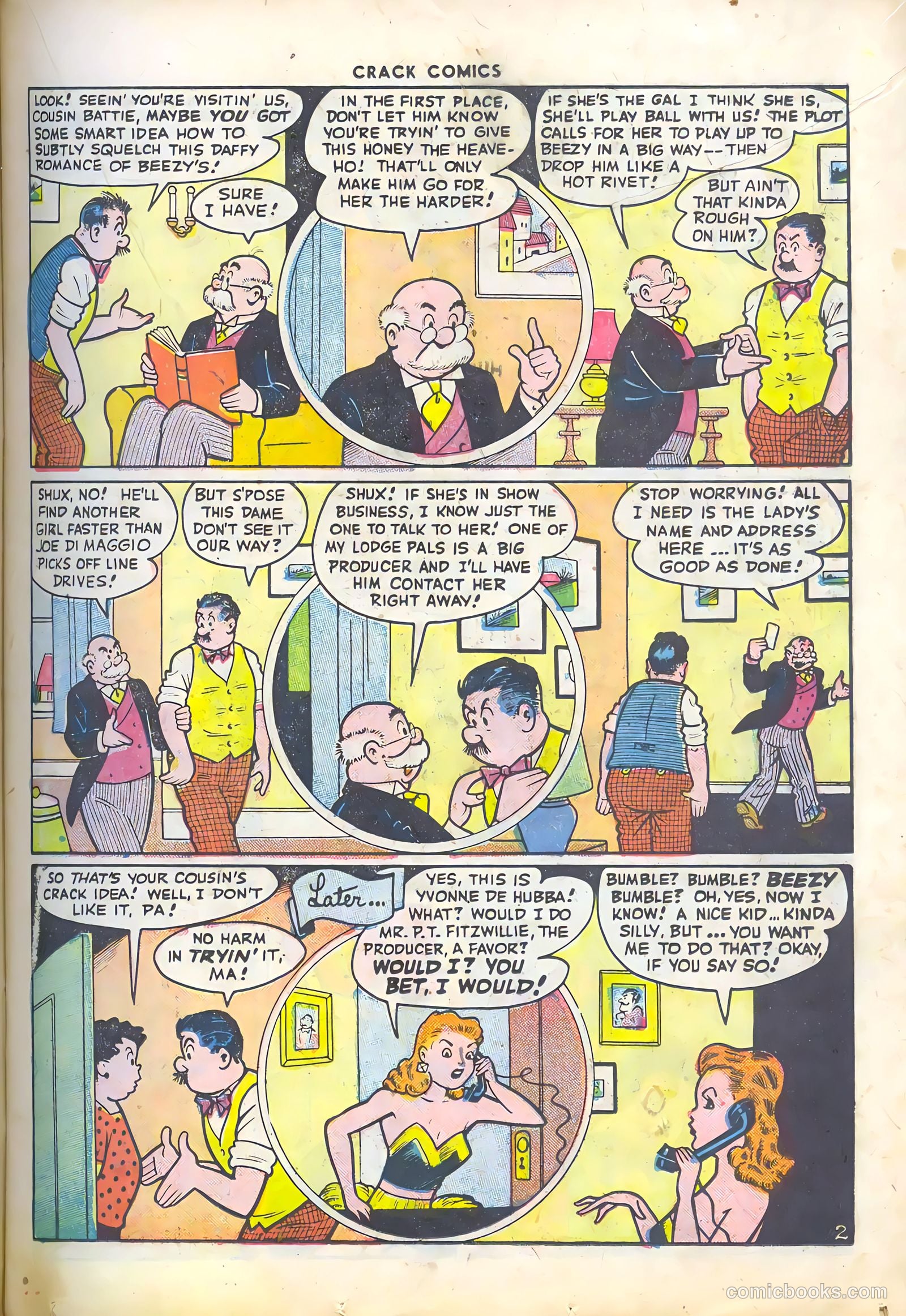 Crack Comics #45 — page 19 of 60