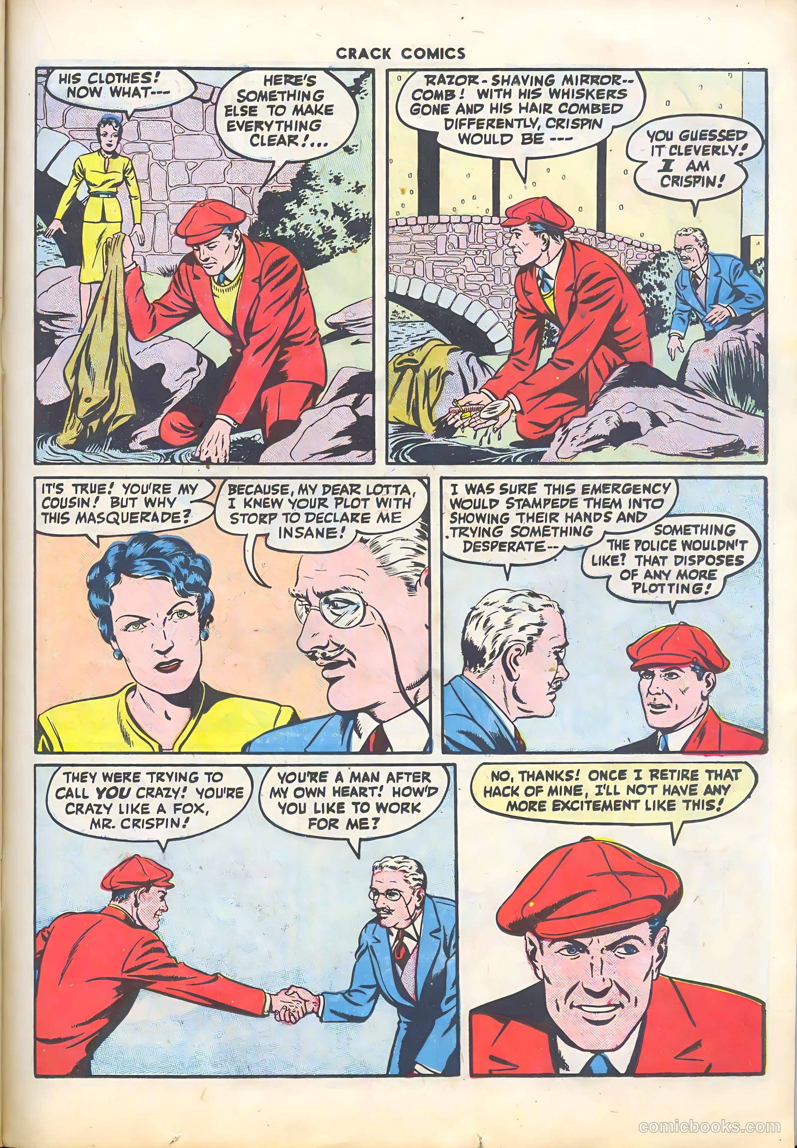 Crack Comics #45 — page 35 of 60