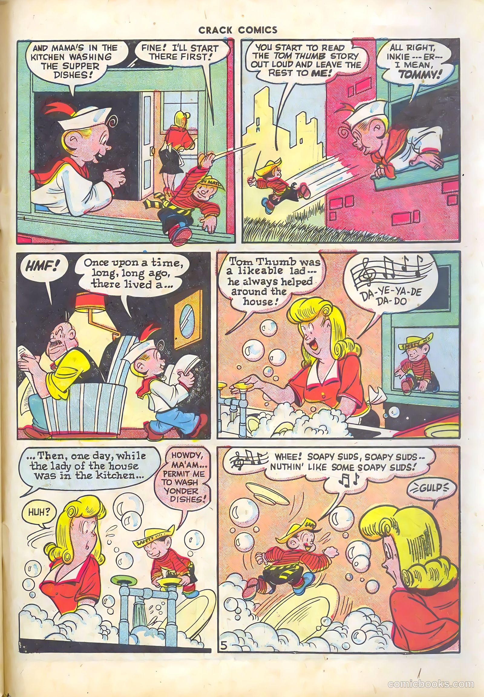 Crack Comics #45 — page 55 of 60
