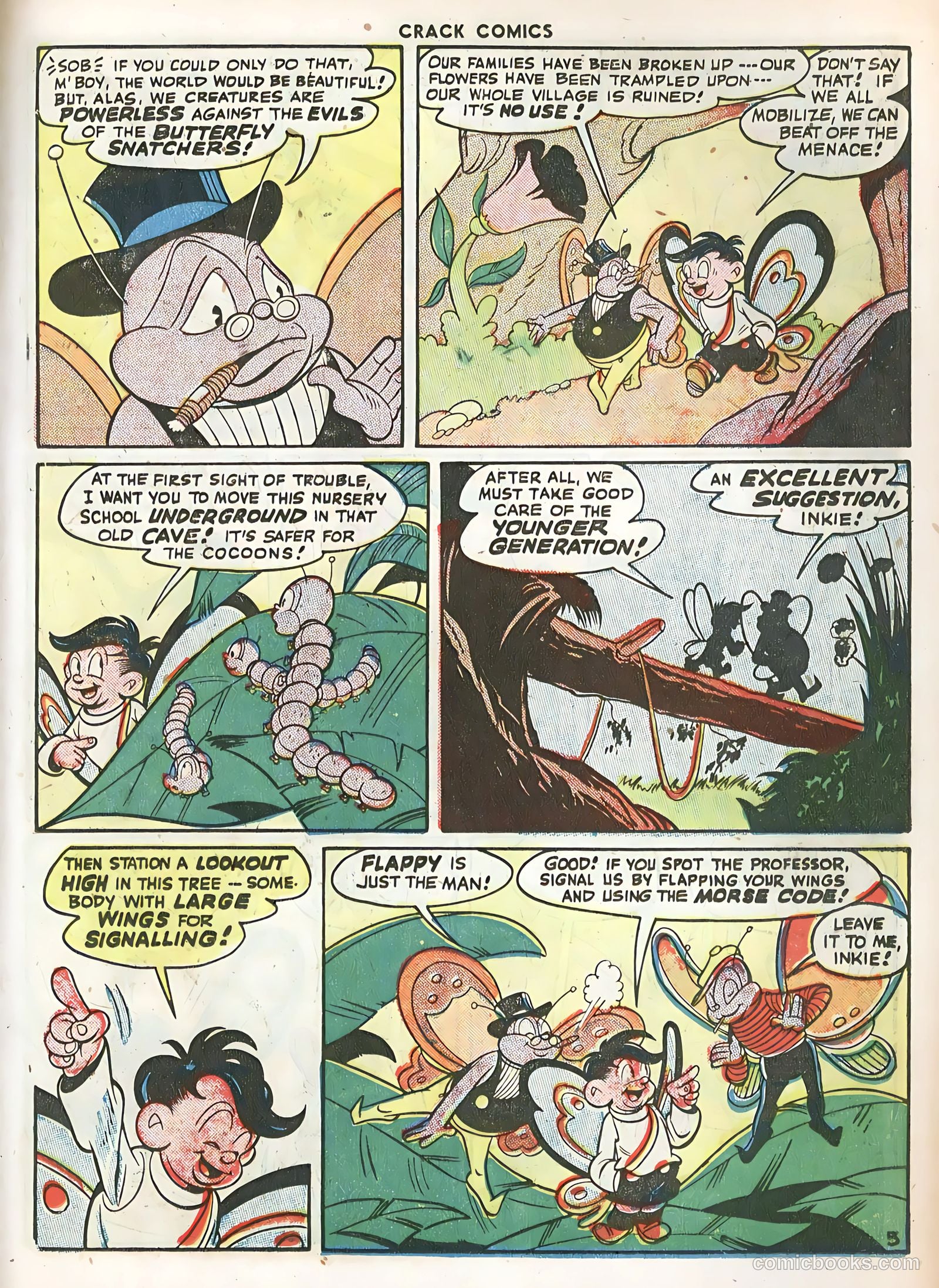 Crack Comics #46 — page 23 of 60