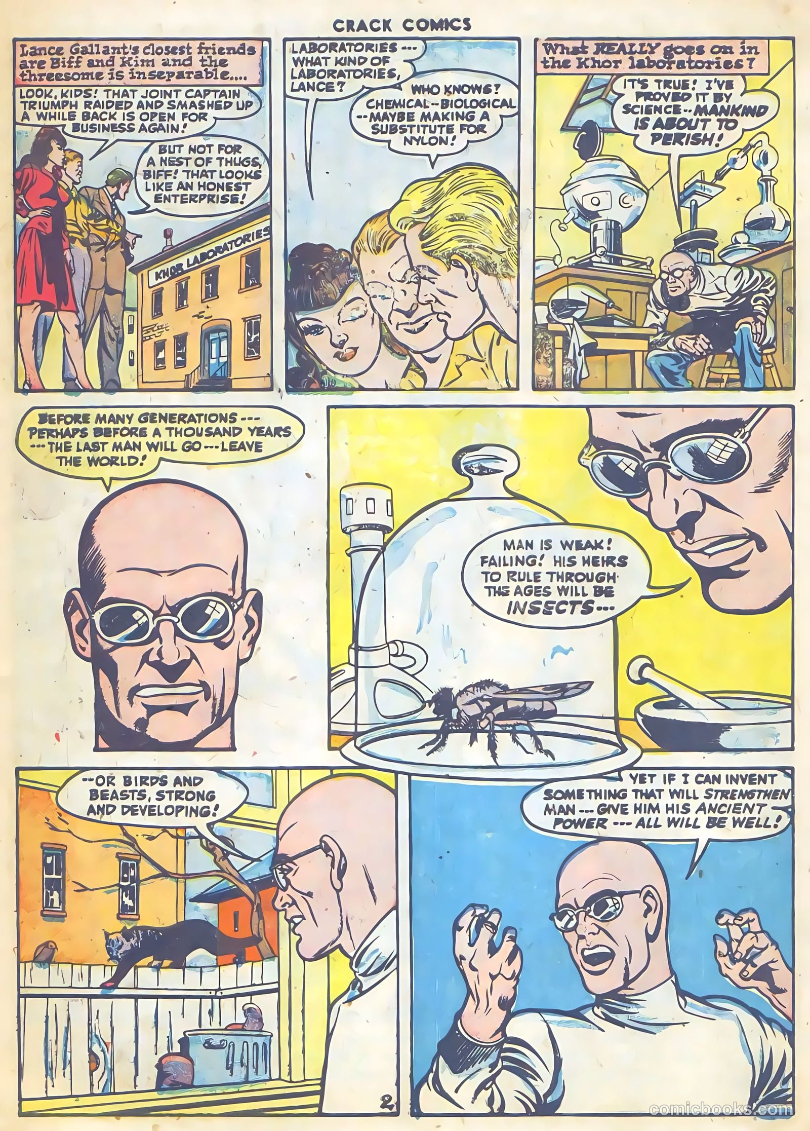 Crack Comics #47 — page 4 of 60