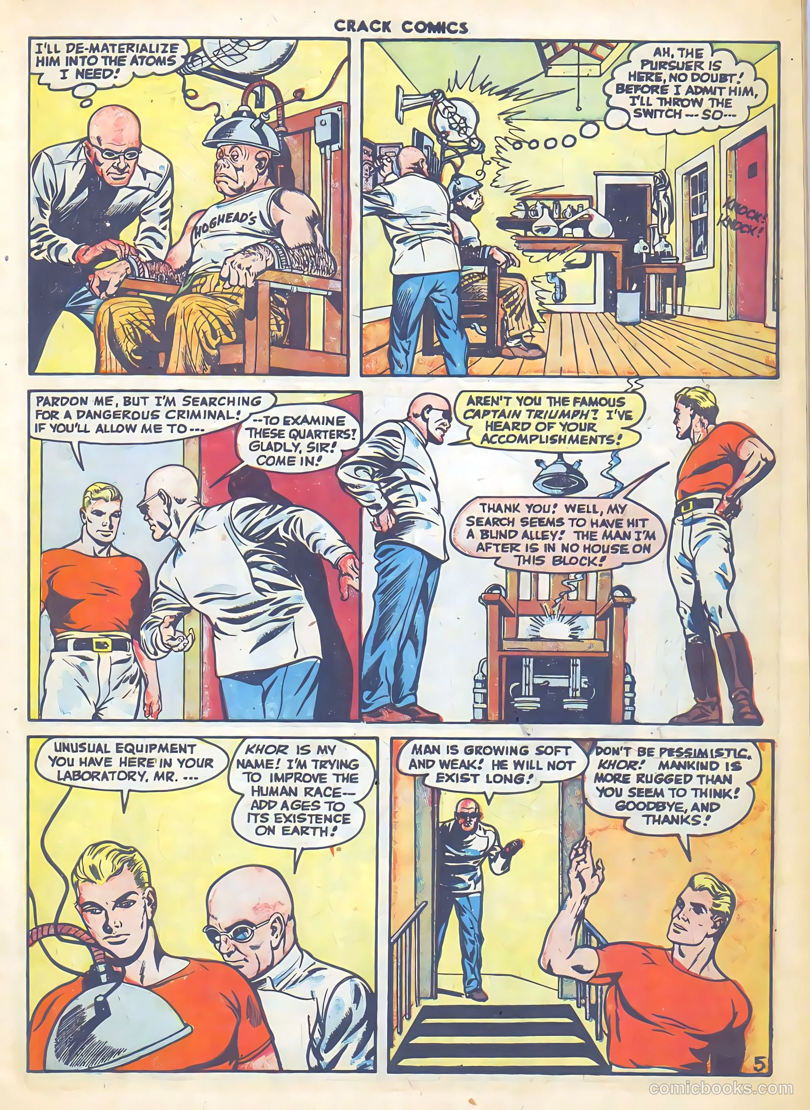 Crack Comics #47 — page 7 of 60