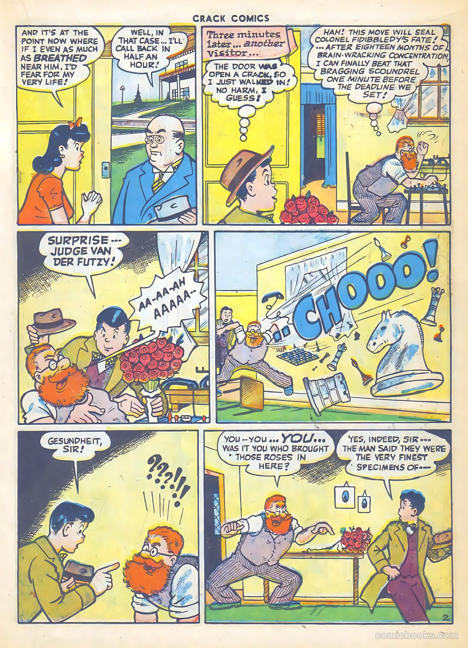 Crack Comics #47 — page 19 of 60