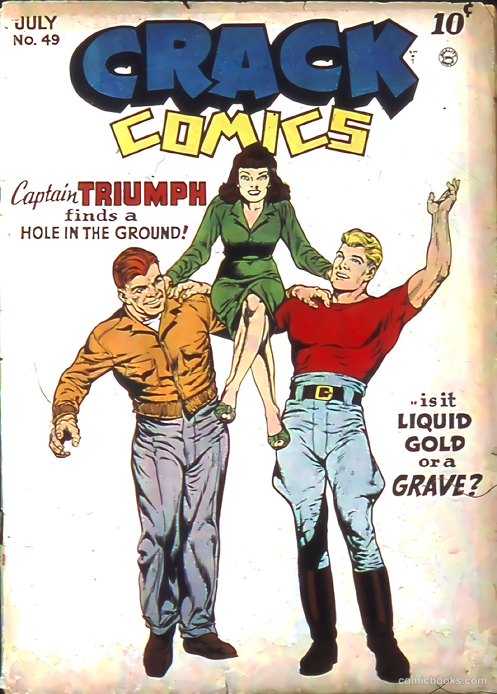 Crack Comics #49 — page 1 of 52
