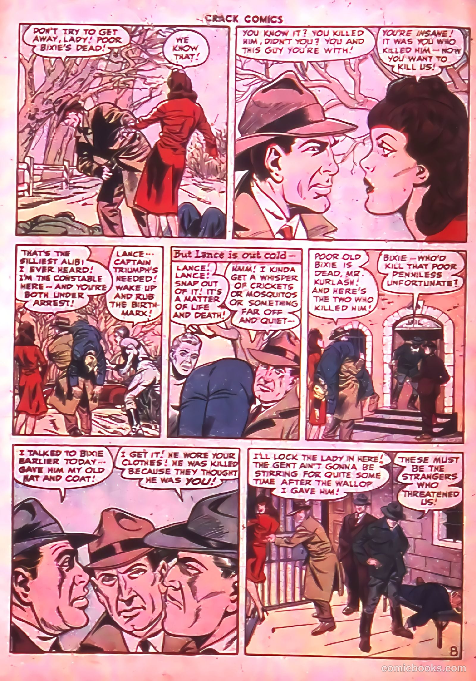 Crack Comics #49 — page 10 of 52