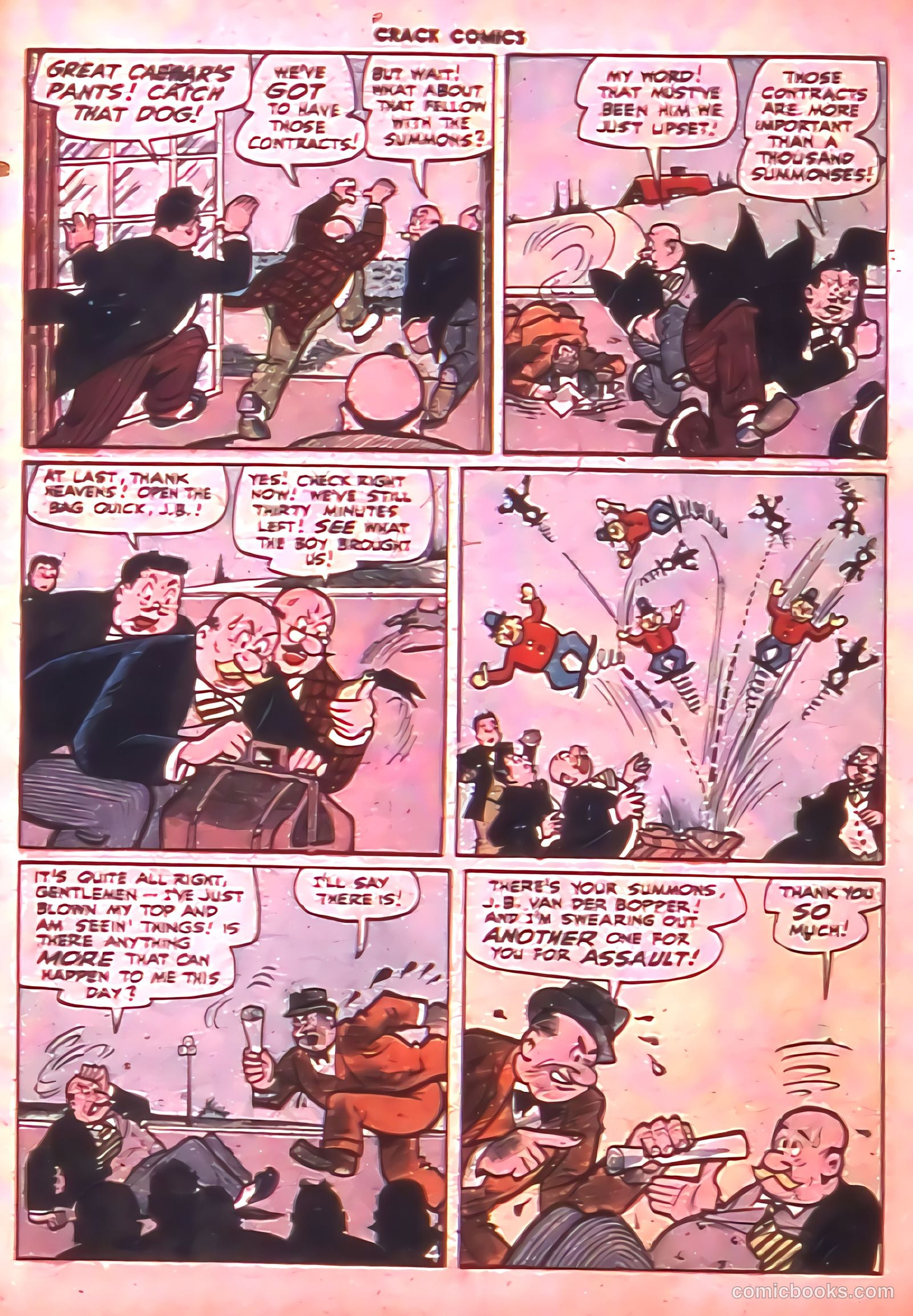 Crack Comics #49 — page 40 of 52