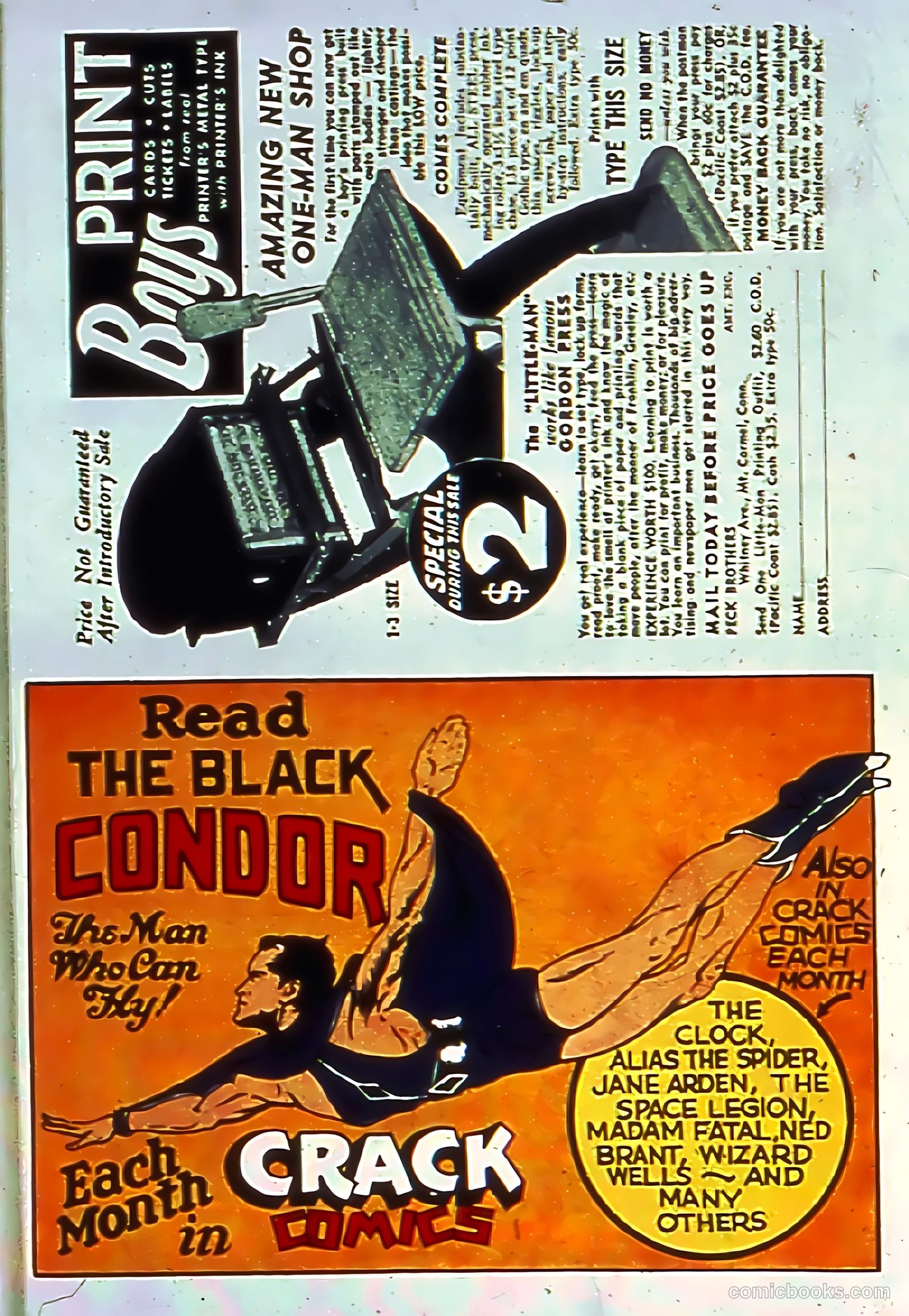 Crack Comics #5 — page 67 of 68