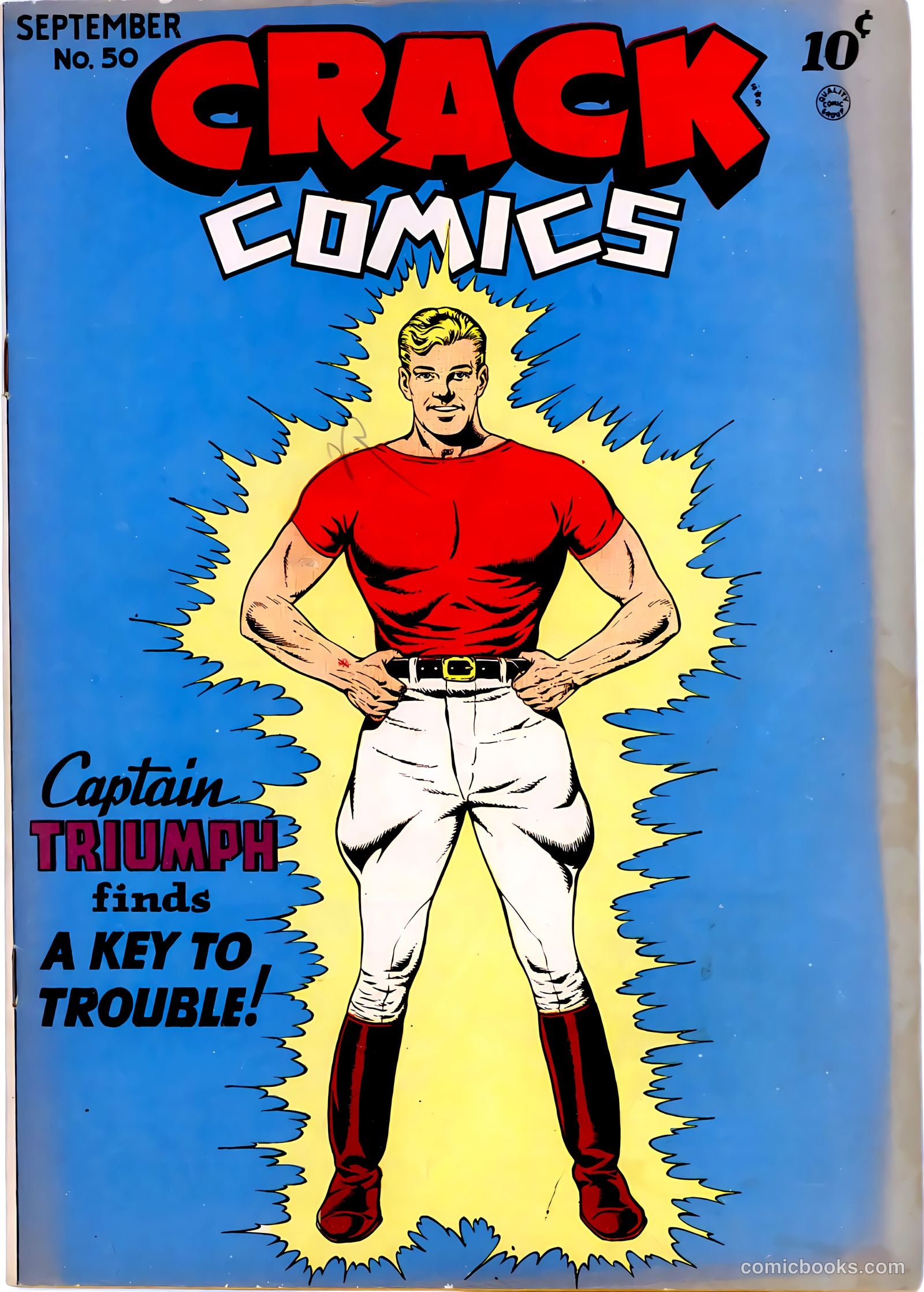Crack Comics #50 — page 1 of 52